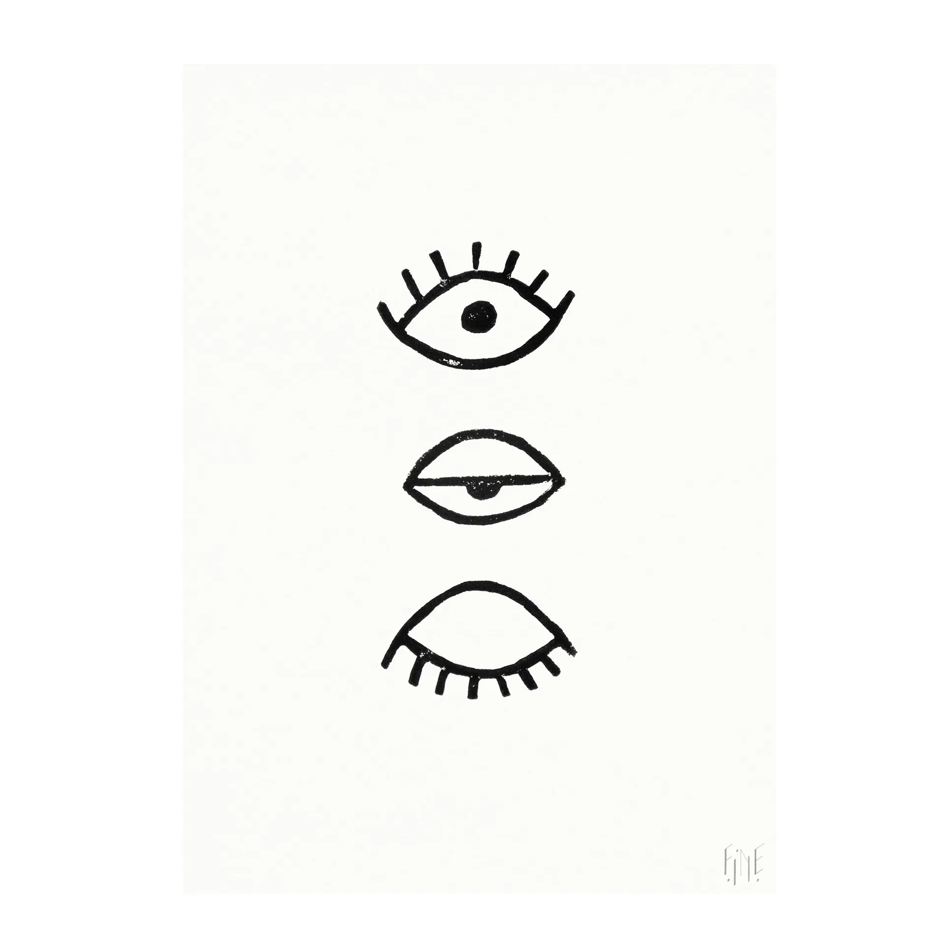 Fine Little Day Eye Eye juliste 50x70 cm