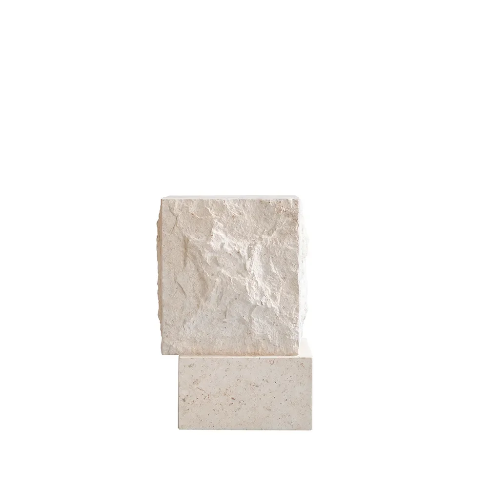 101 Copenhagen, Temple-sohvapöytä, korkea - Limestone