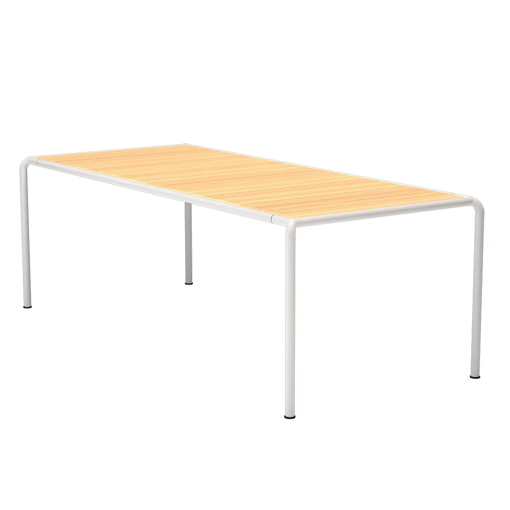 Houe, AVANTI Ruokapöytä 222x98 cm mänty/valkoinen