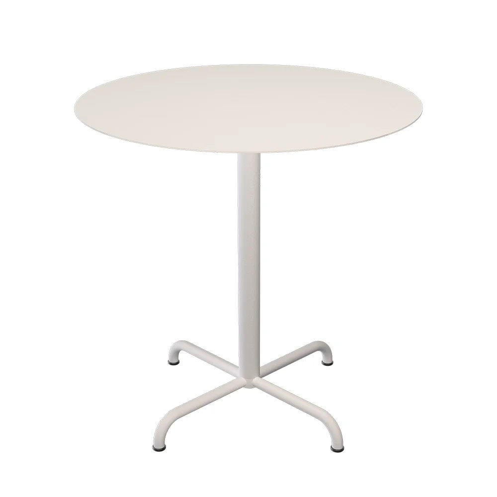 Houe, PICO Sohvapöytä Ø74 cm, 4 jalkapohjaa Muted white