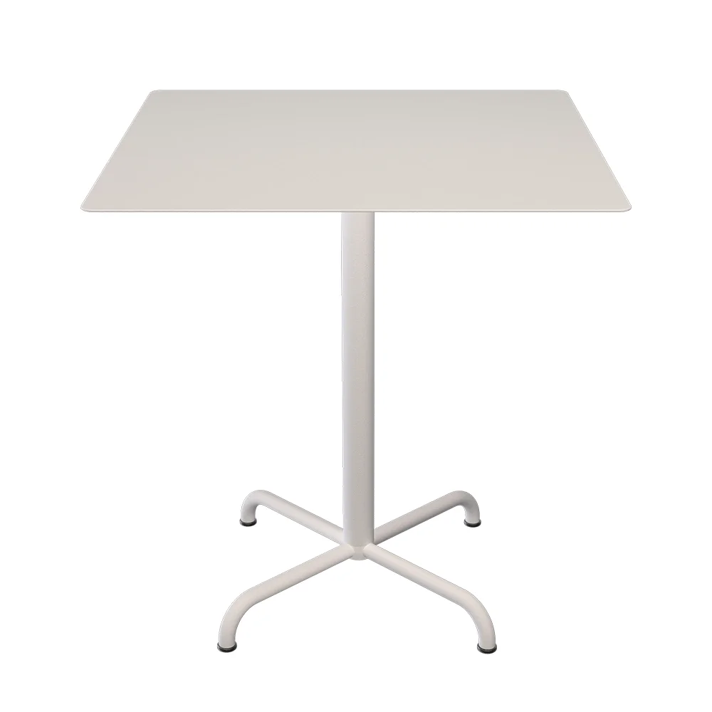 Houe, PICO Cafe-pöytä 70x70 cm, pohja 4 jalkaa Muted white