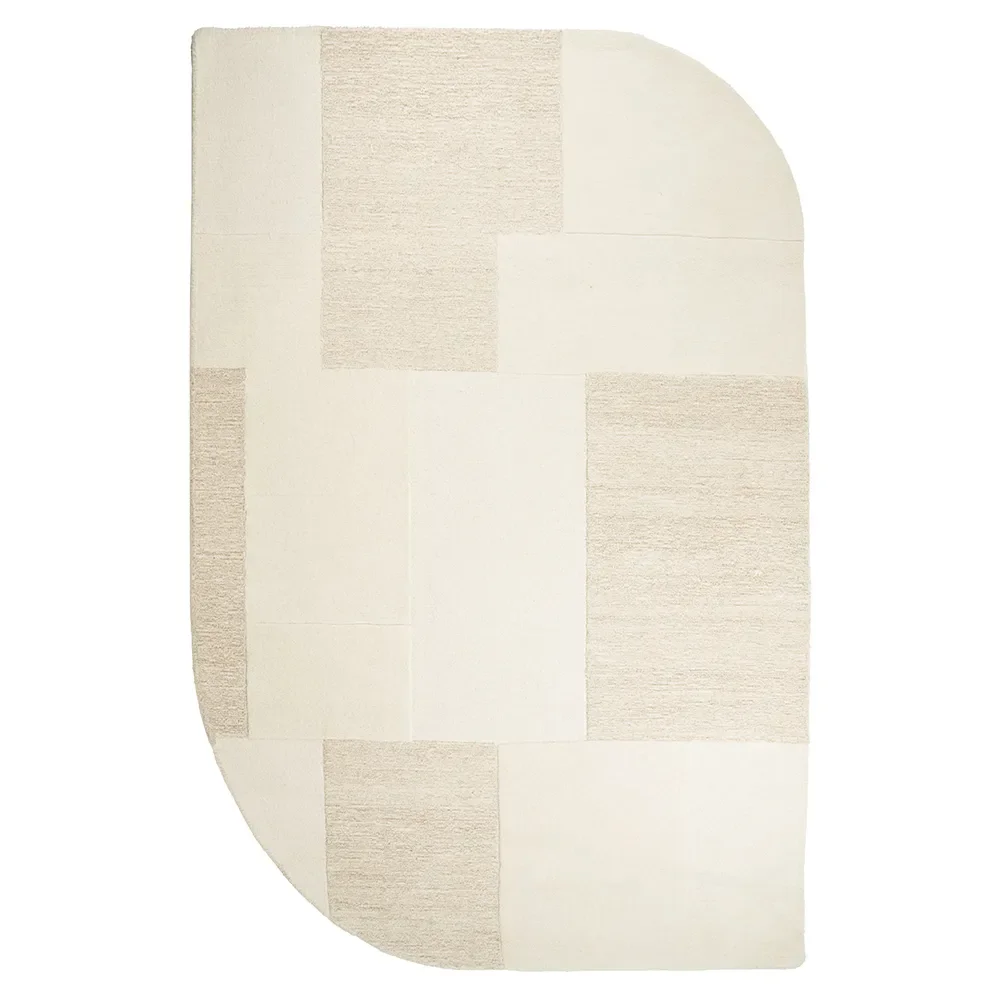 By-Boo, Villamatto Contour Off-White 290x190 cm