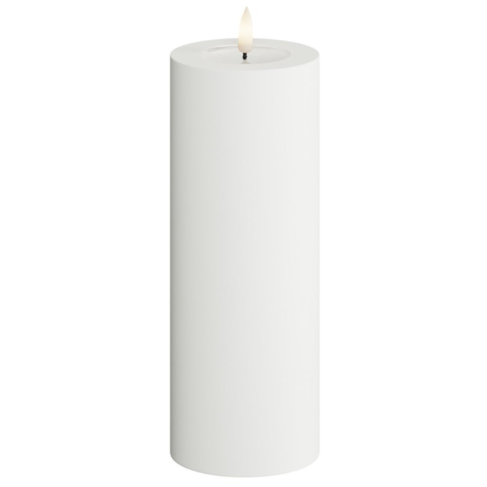 Deluxe Homeart, LED-lohkovalaisin ulkokäyttöön 7,5x20 cm valkoinen