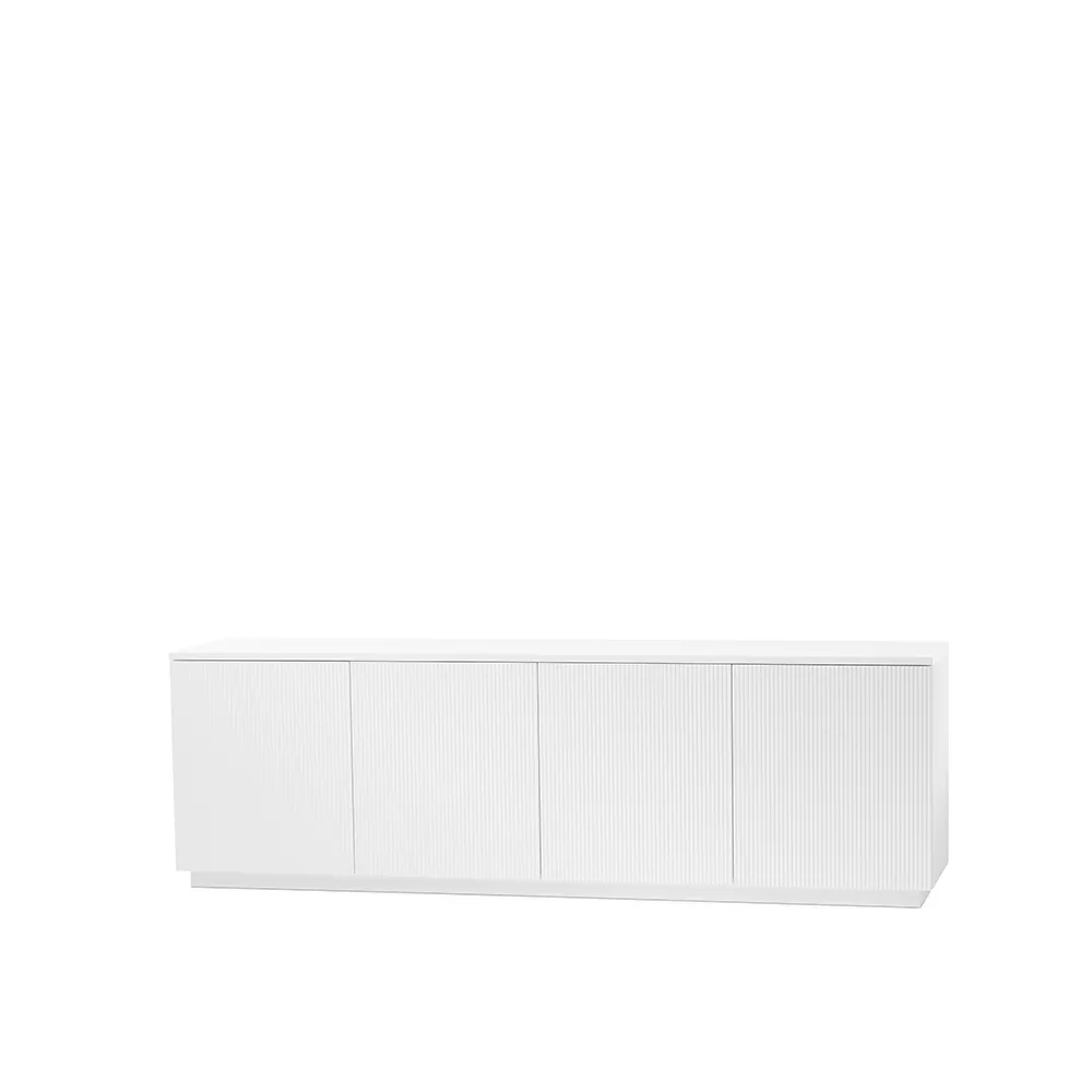 A2 Beam sivupöytä Valkoinen lakka, valkoinen kanta