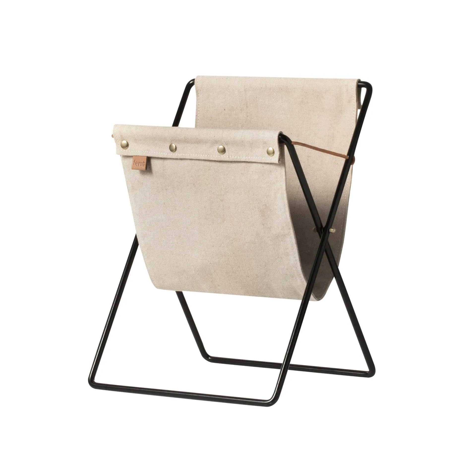 Ferm Living Herman lehtiteline musta