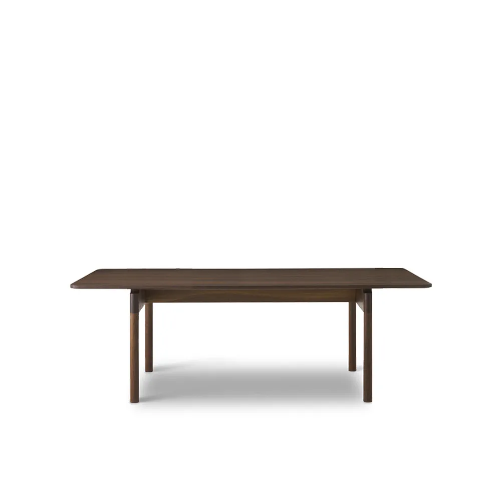 Fredericia Furniture Post 6438 ruokapöytä Savustettu tammi, 100x225 cm