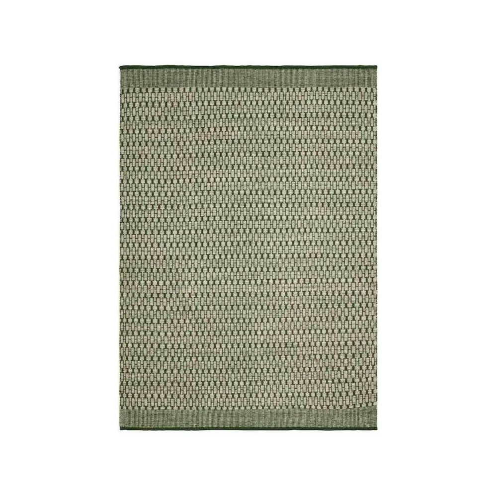 Chhatwal & Jonsson Mahi matto Green/off white 170 x 240 cm