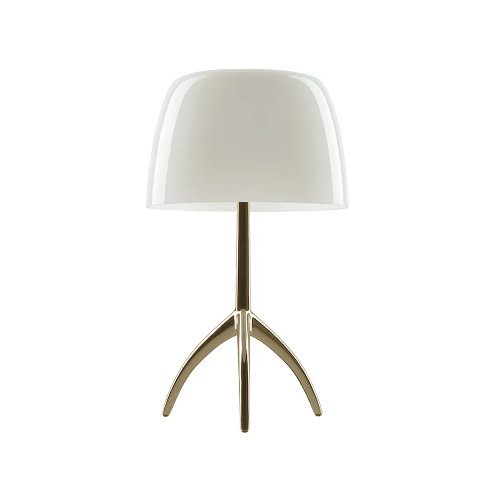 Foscarini Lumiere Grande himmennettävä pöytälamppu lämmin valkoinen, samppanja