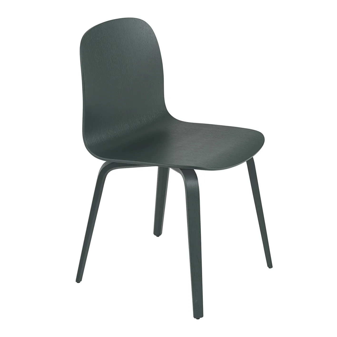 Muuto Visu Chair tuoli Dark green