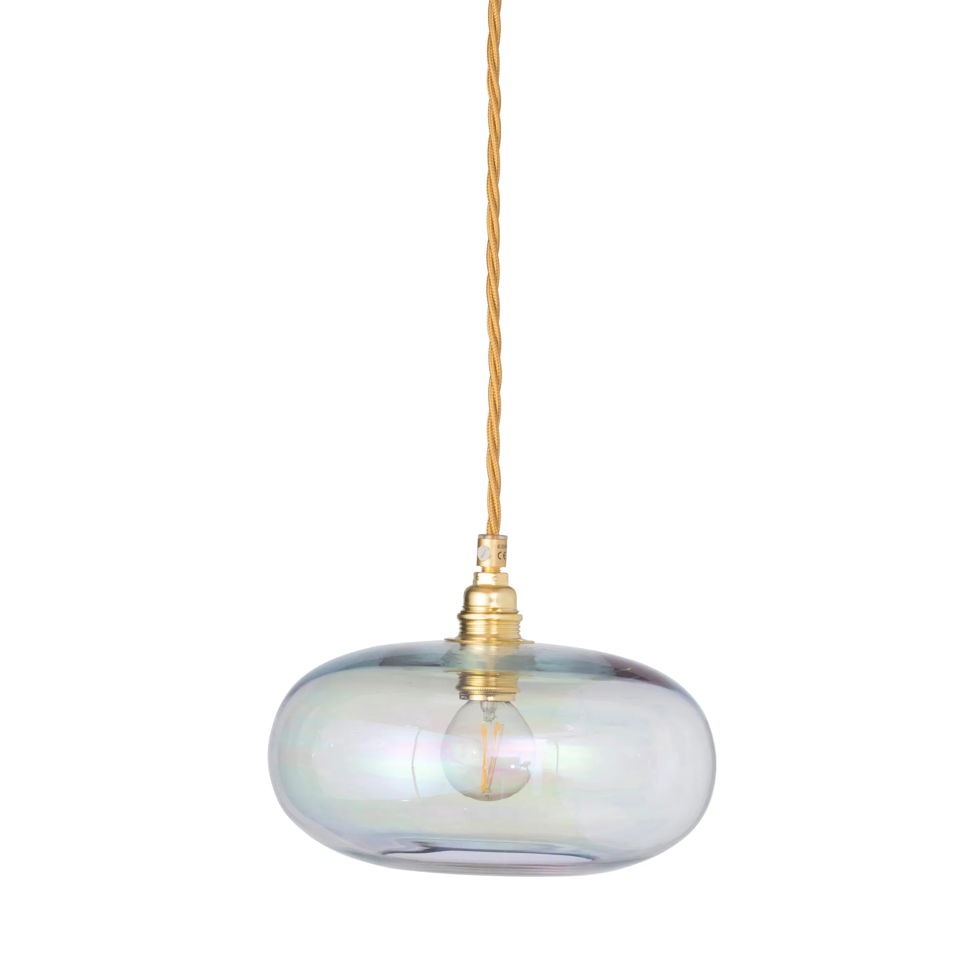 EBB & FLOW Horizon kattovalaisin, Ø 21 cm Chameleon-gold