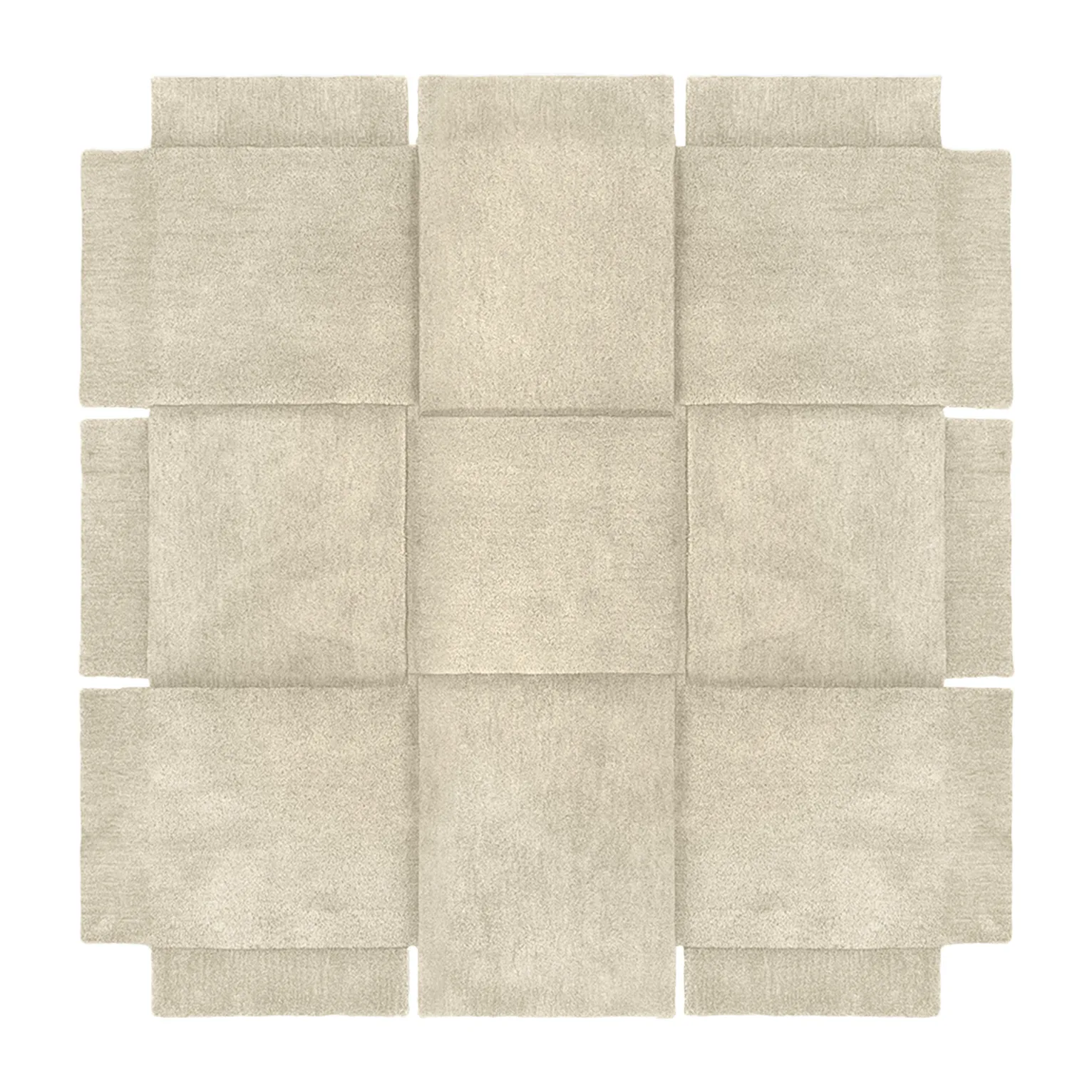 Design House Stockholm Basket matto beige 180x180 cm