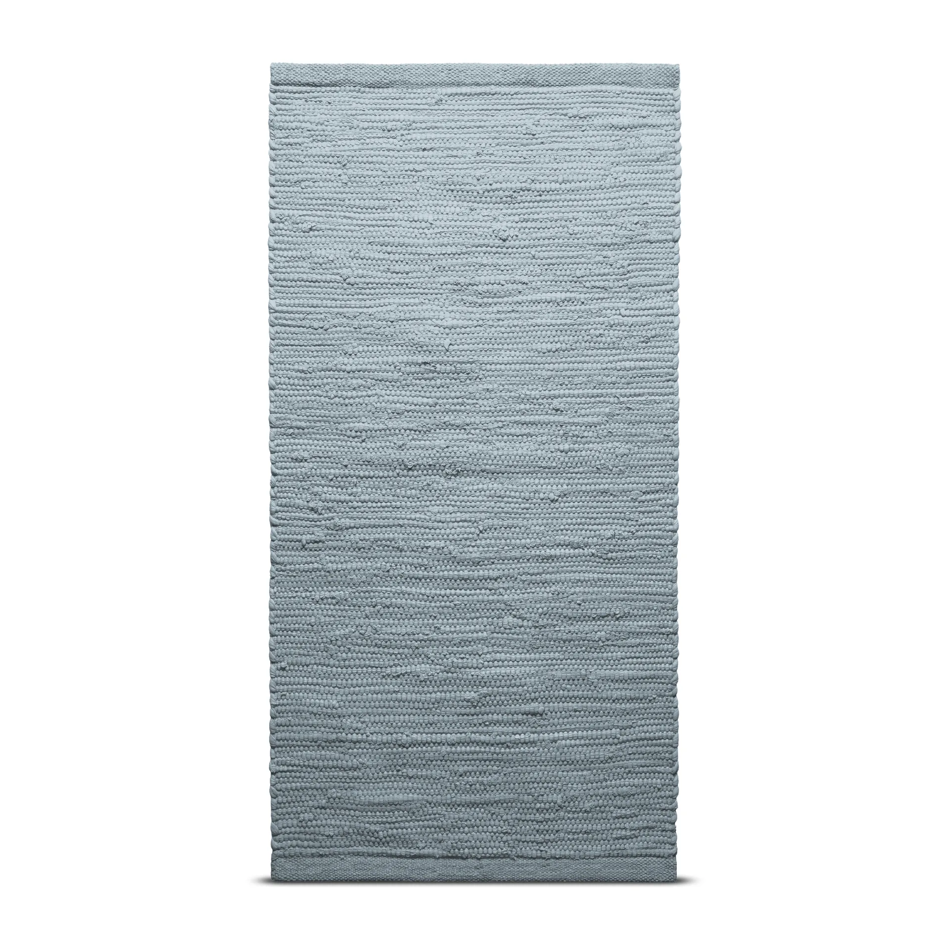 Rug Solid Cotton matto 75 x 200 cm light grey (vaaleanharmaa)