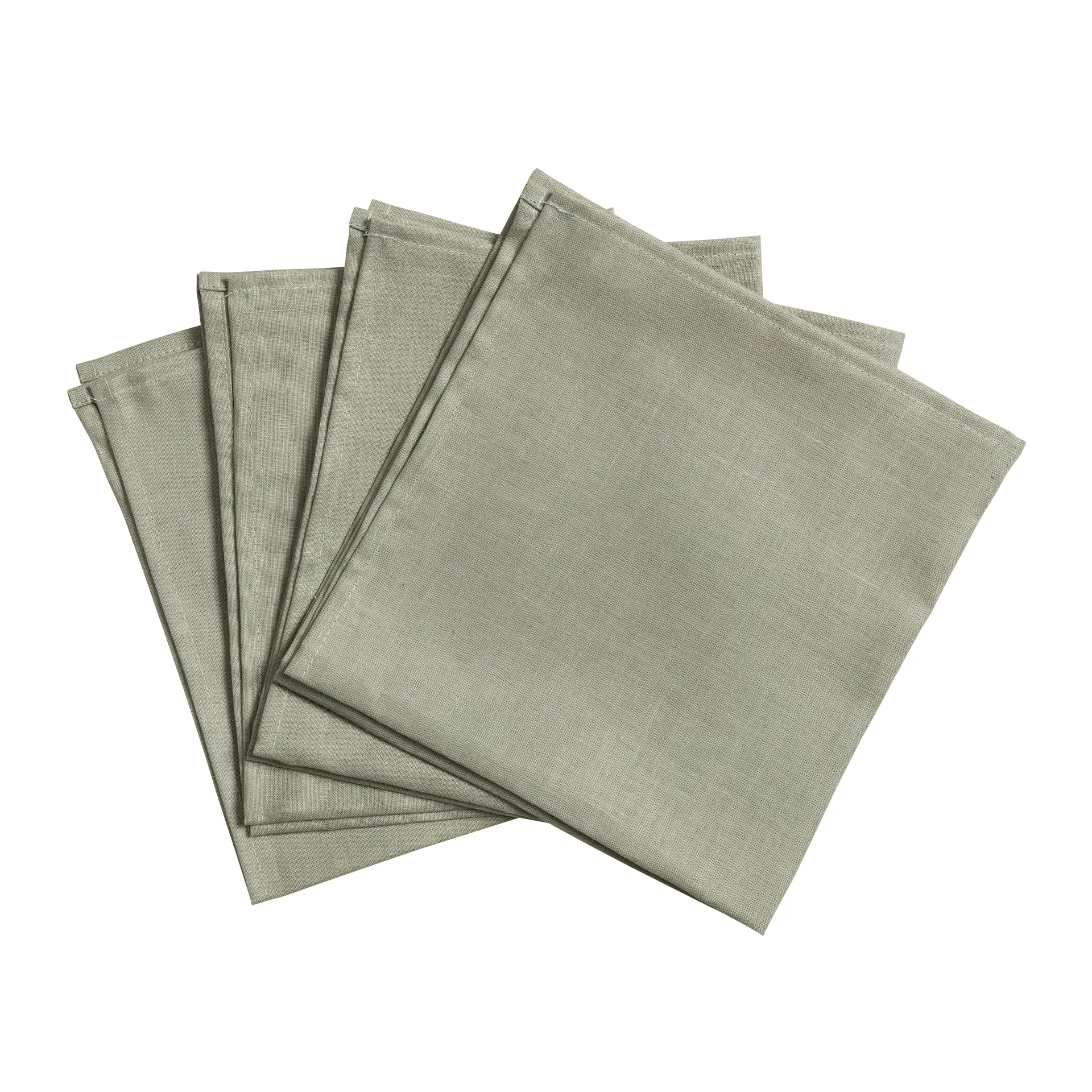 Scandi Living Clean lautasliinat 45 cm x 45 cm, 4-pakkaus dusty green