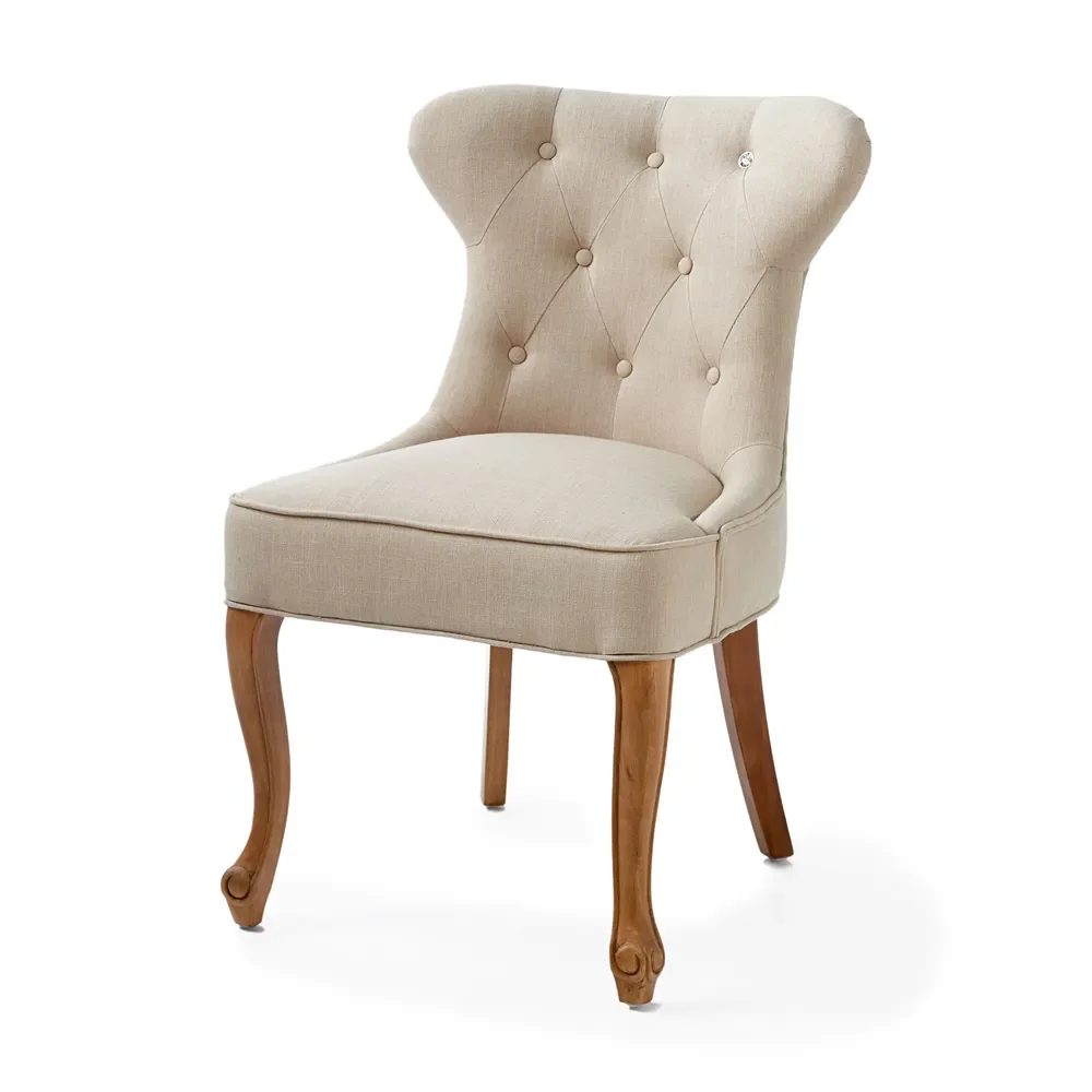 Riviera Maison, George Ruokailutuoli linen flax