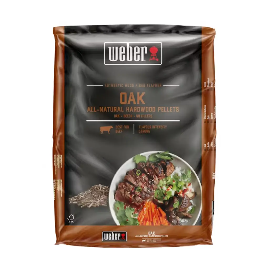 Weber, Puupelletit - Tammi 8 kg