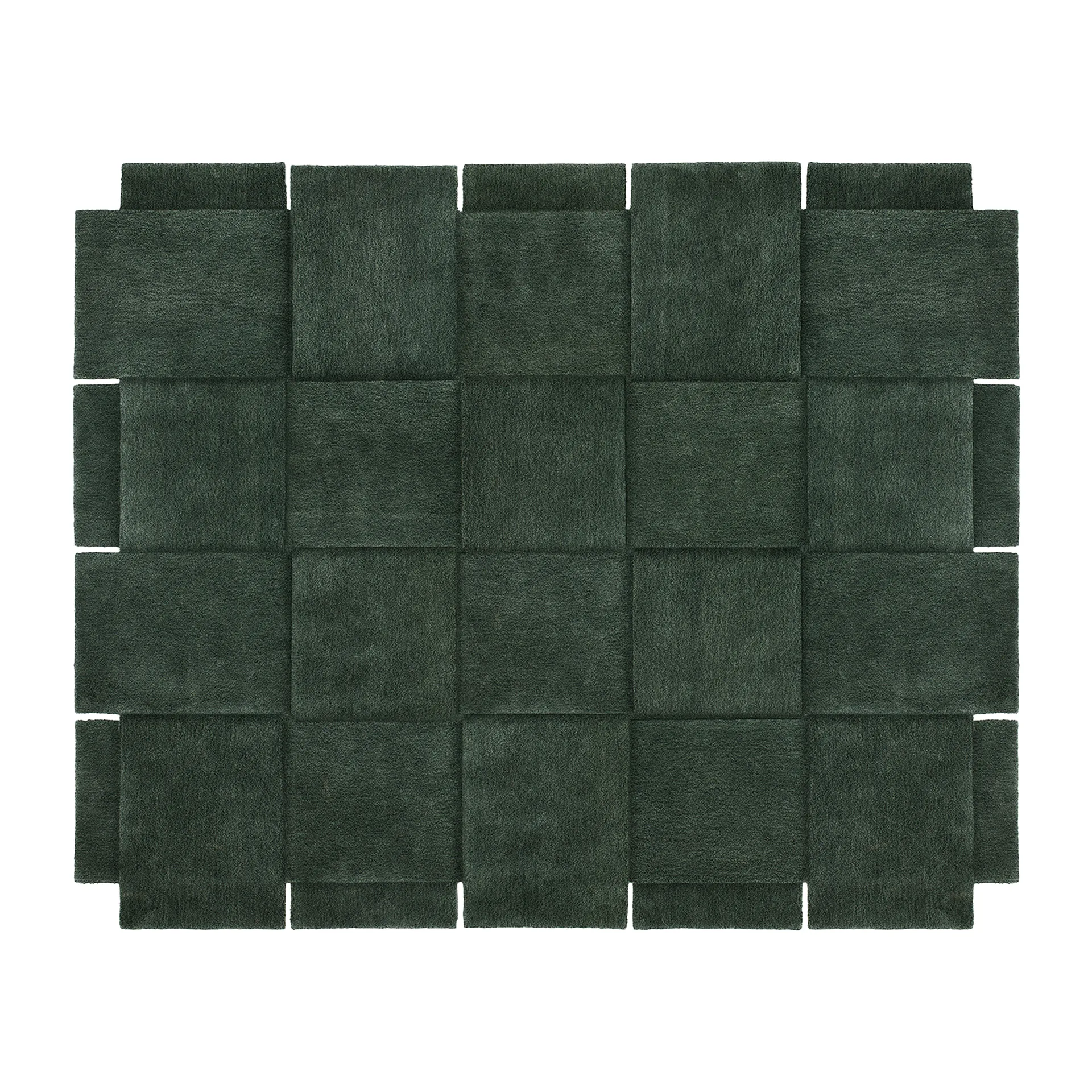 Design House Stockholm Basket matto, vihreä 245 x 300 cm