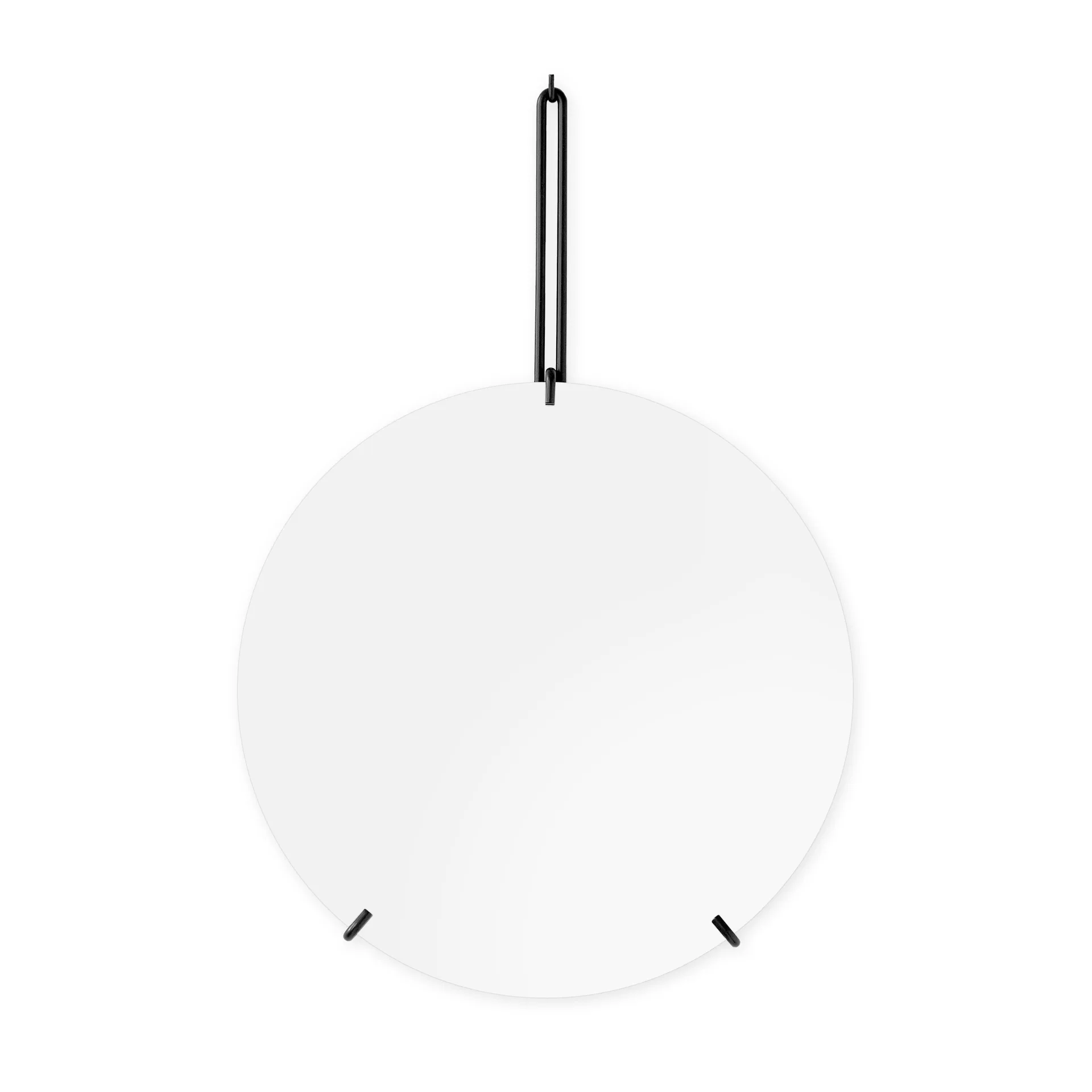 MOEBE Moebe Wall mirror Ø 30 cm Musta