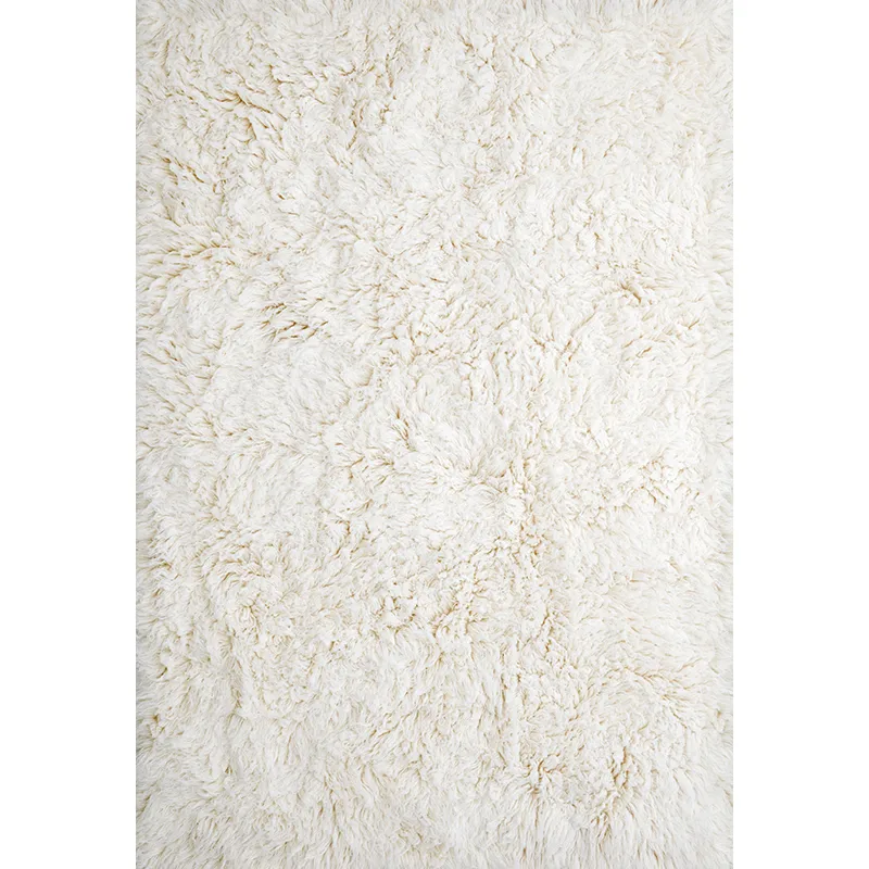 Layered Shaggy matto 250 x 350 cm Bone white