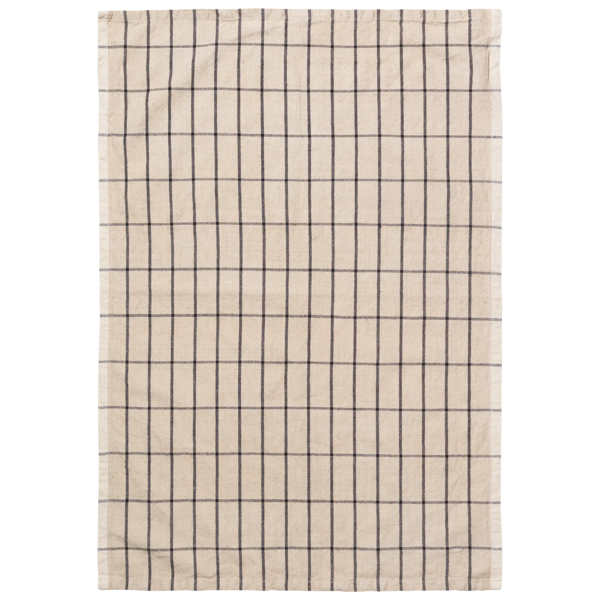 Ferm Living Hale keittiöpyyhe 50x70 cm Sand-black