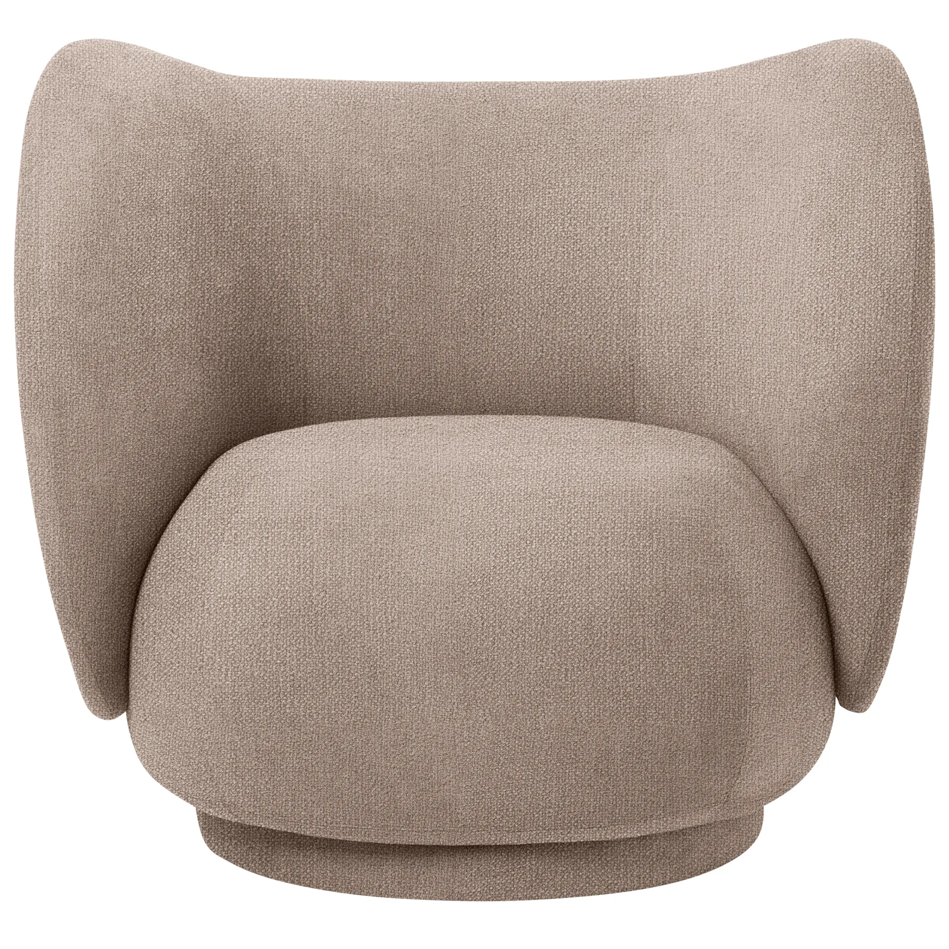 Ferm Living Rico lounge chair bouclé Sand