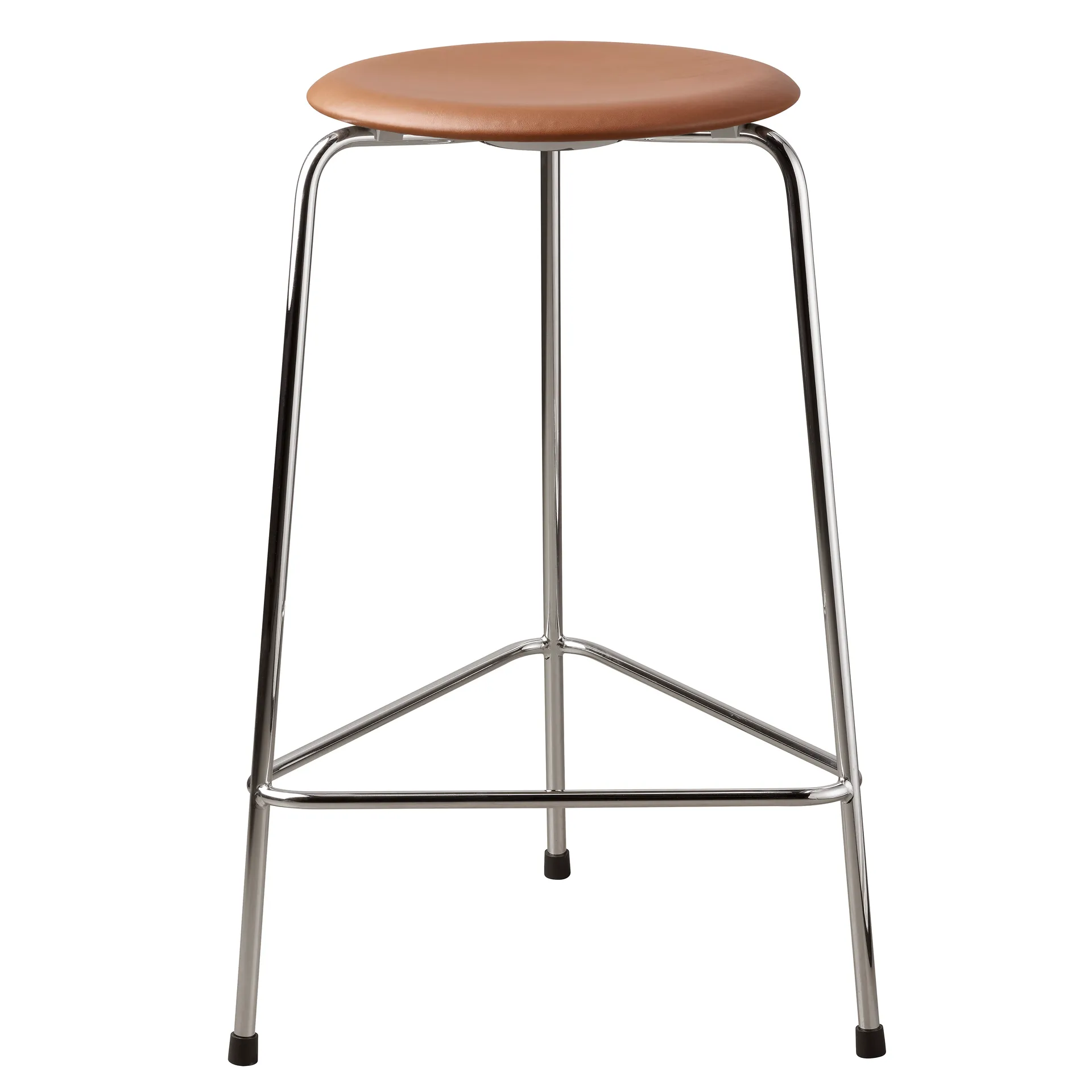 Fritz Hansen High Dot -jakkara, nahka Wild leather walnut