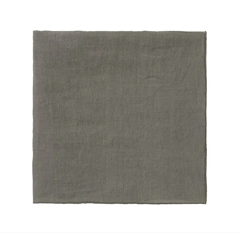 blomus Lineo-pellavalautasliina 42x42 cm Agave green