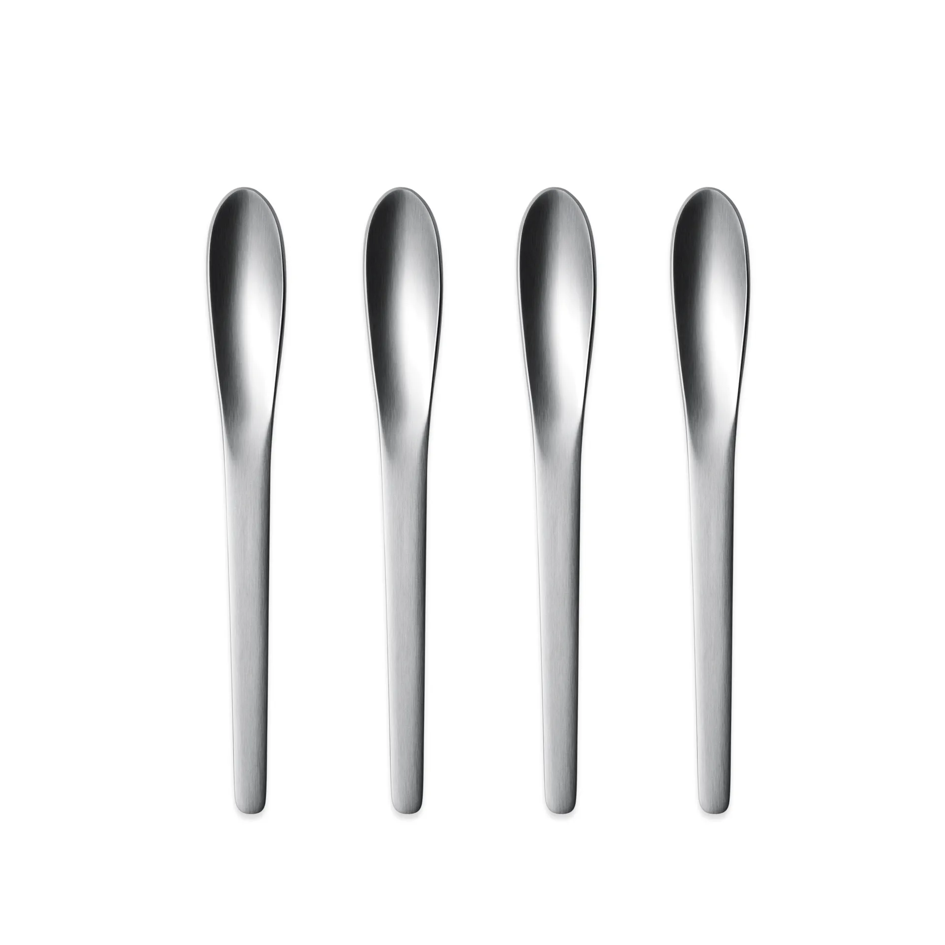 Georg Jensen Arne Jacobsen tee- ja kahvilusikka 4-pakkaus