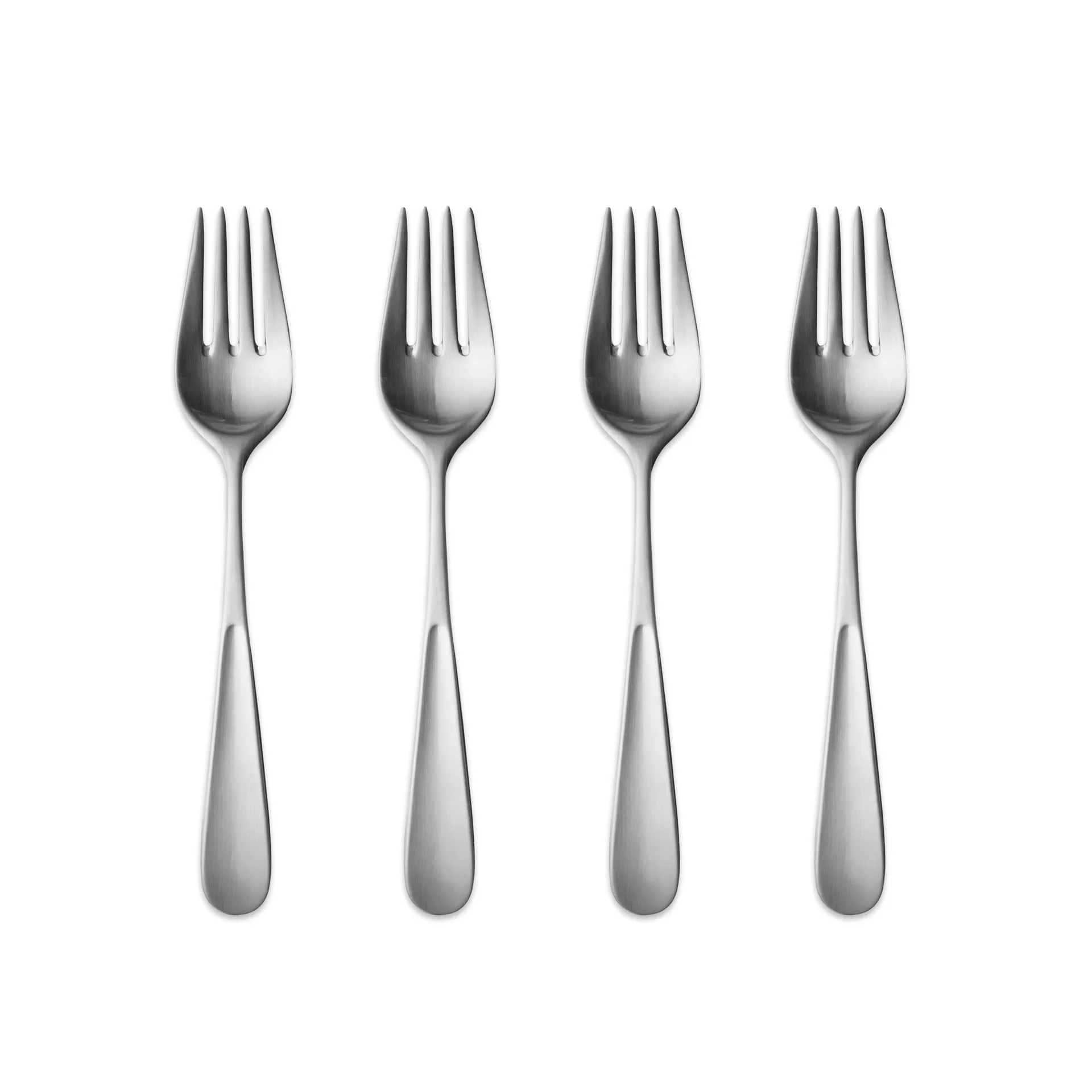 Georg Jensen Vivianna kakkuhaarukka matta 4-pakkaus