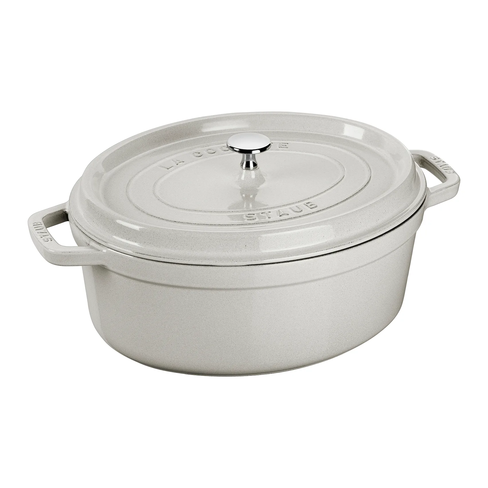 STAUB Staub White Truffle -pata, ovaali 4,2 l