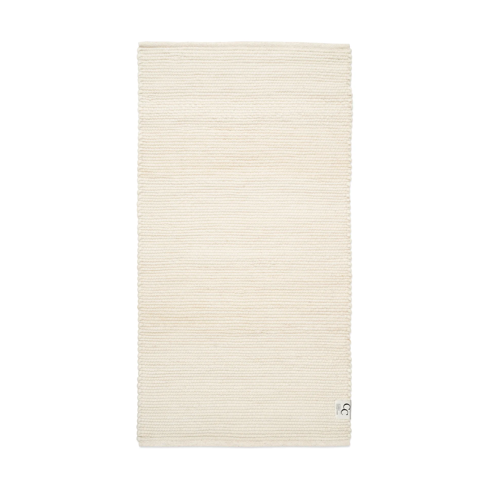 Classic Collection Merino villamatto 80 x 250 cm Valkoinen