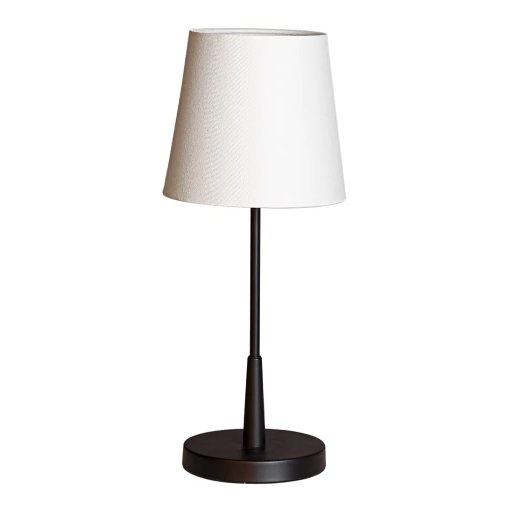 by Rydéns, Lumi pöytävalaisin K: 48,5cm musta/valkoinen