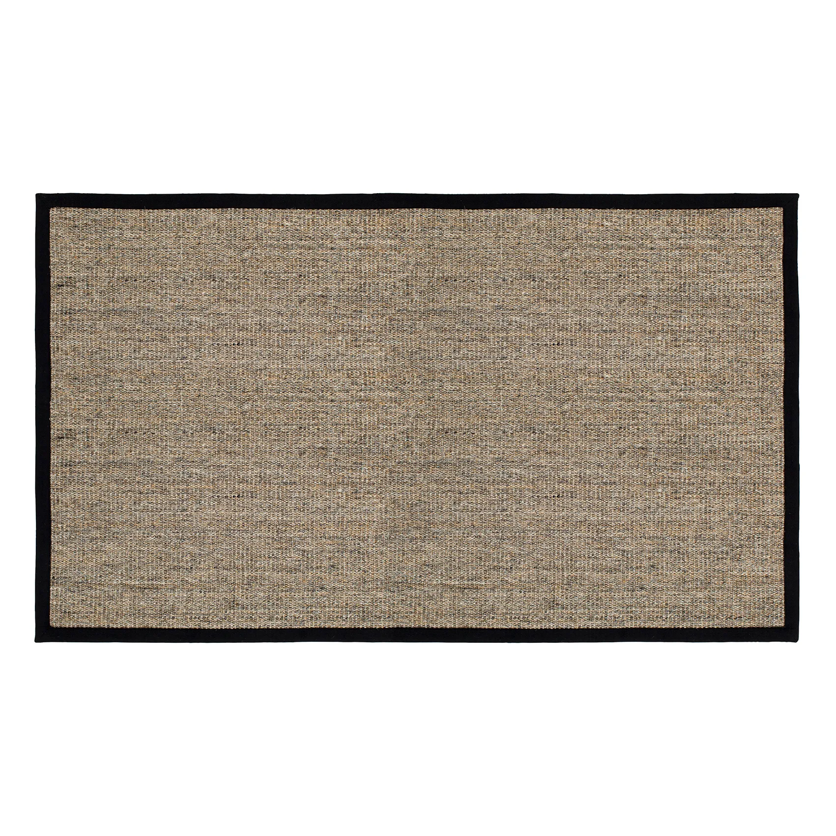 Dixie Jenny Sisal ovimatto, luonnonvärinen-musta 70x120 cm