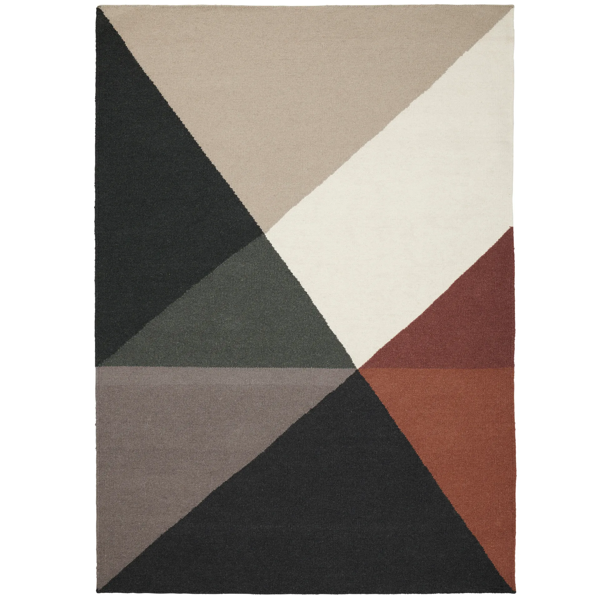Linie Design Metri villamatto, 170 x 240 cm Rust