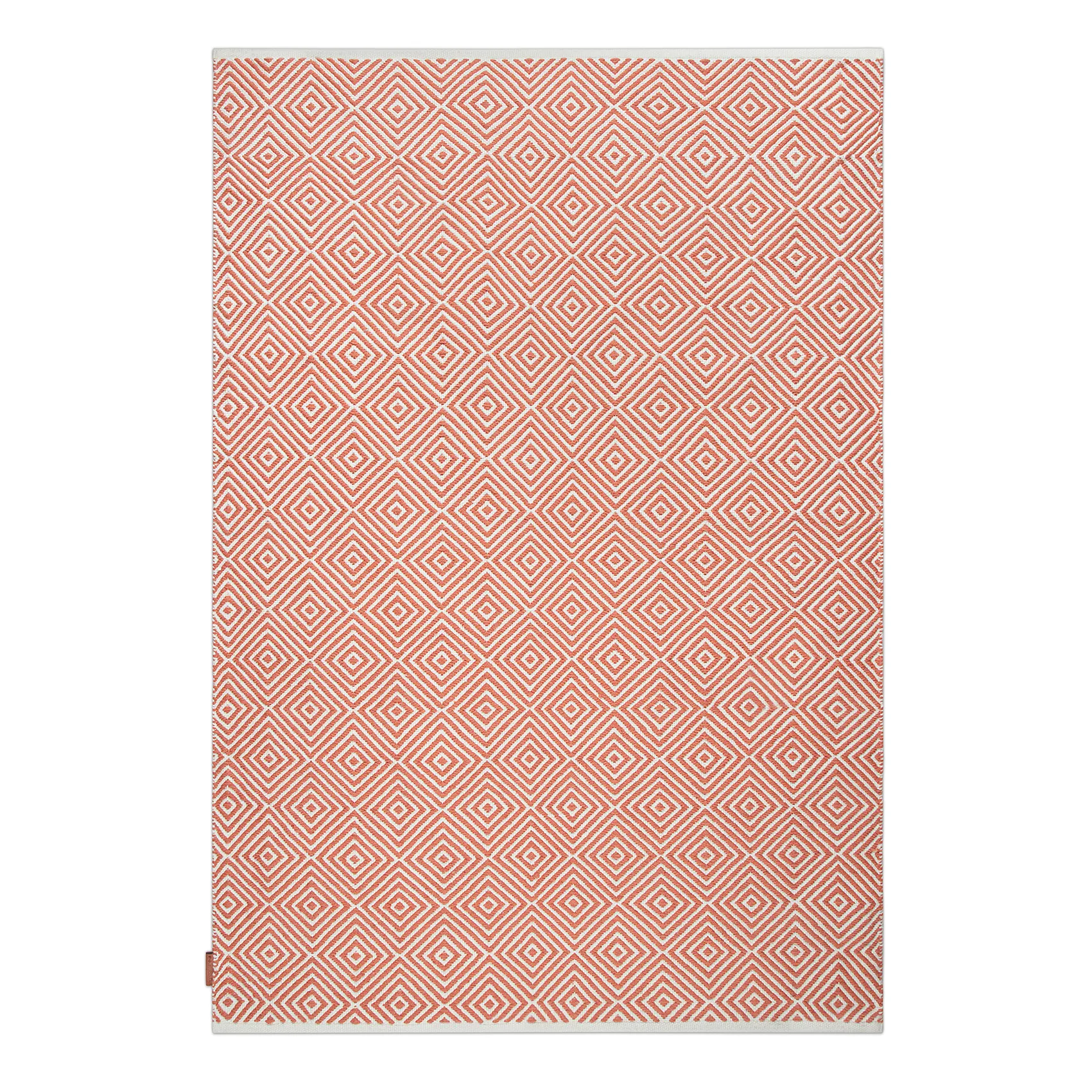 Formgatan Diamond matto 140x200 cm Burnt orange