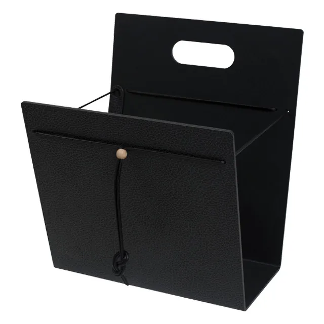 LIND DNA Magazine Holder Hippo, M Black-anthracite