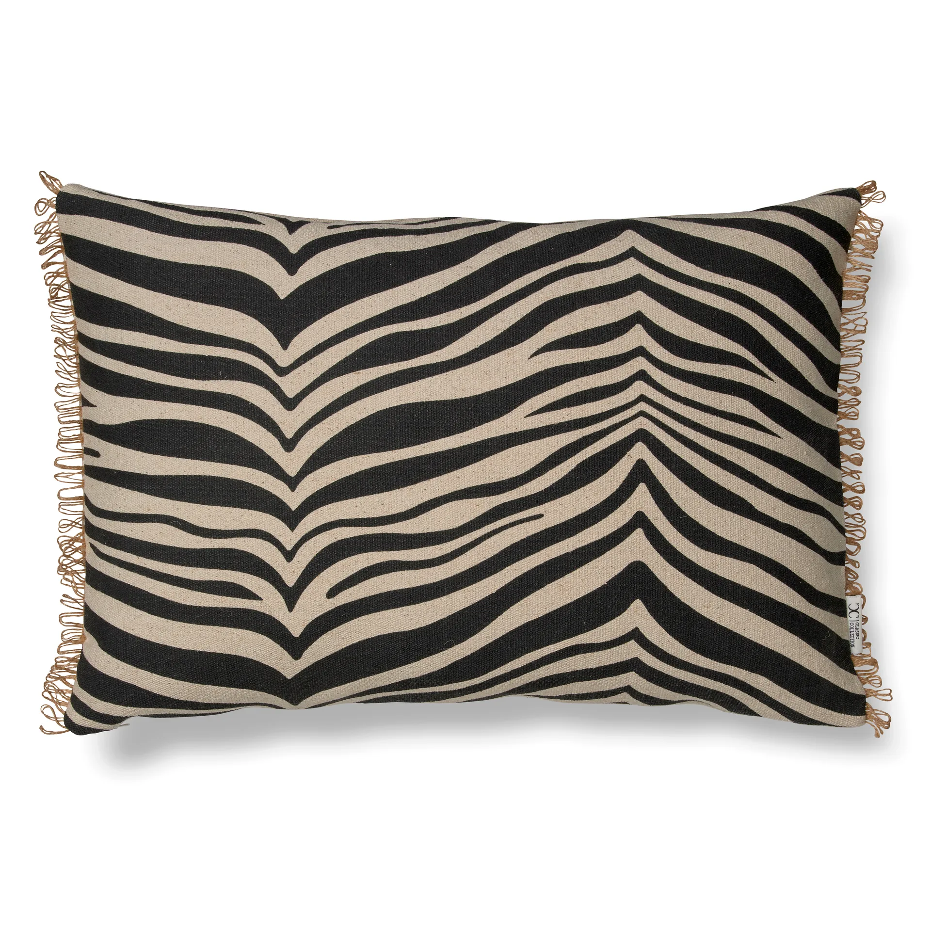 Classic Collection Zebra tyyny 40x60 cm Musta