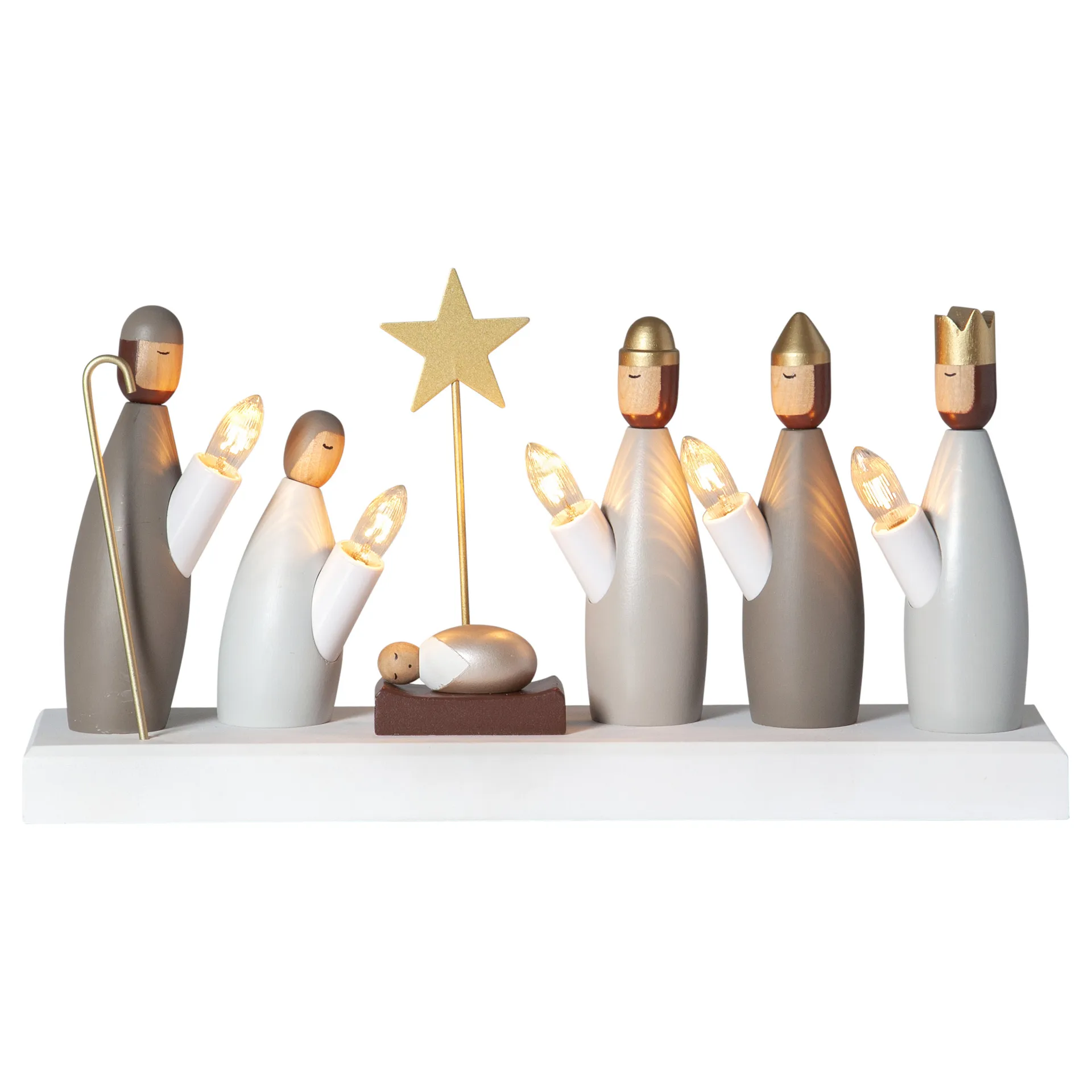 Star Trading Krubba adventtikynttilänjalka Multi