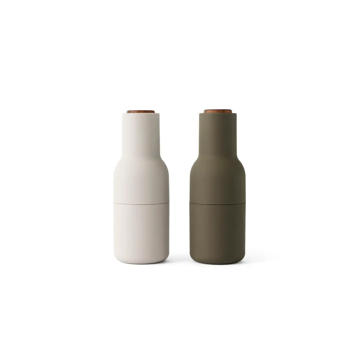 Audo CPH, Bottle Grinder 2-pakkaus Large - Metsästysvihreä, Beige / Pähkinä