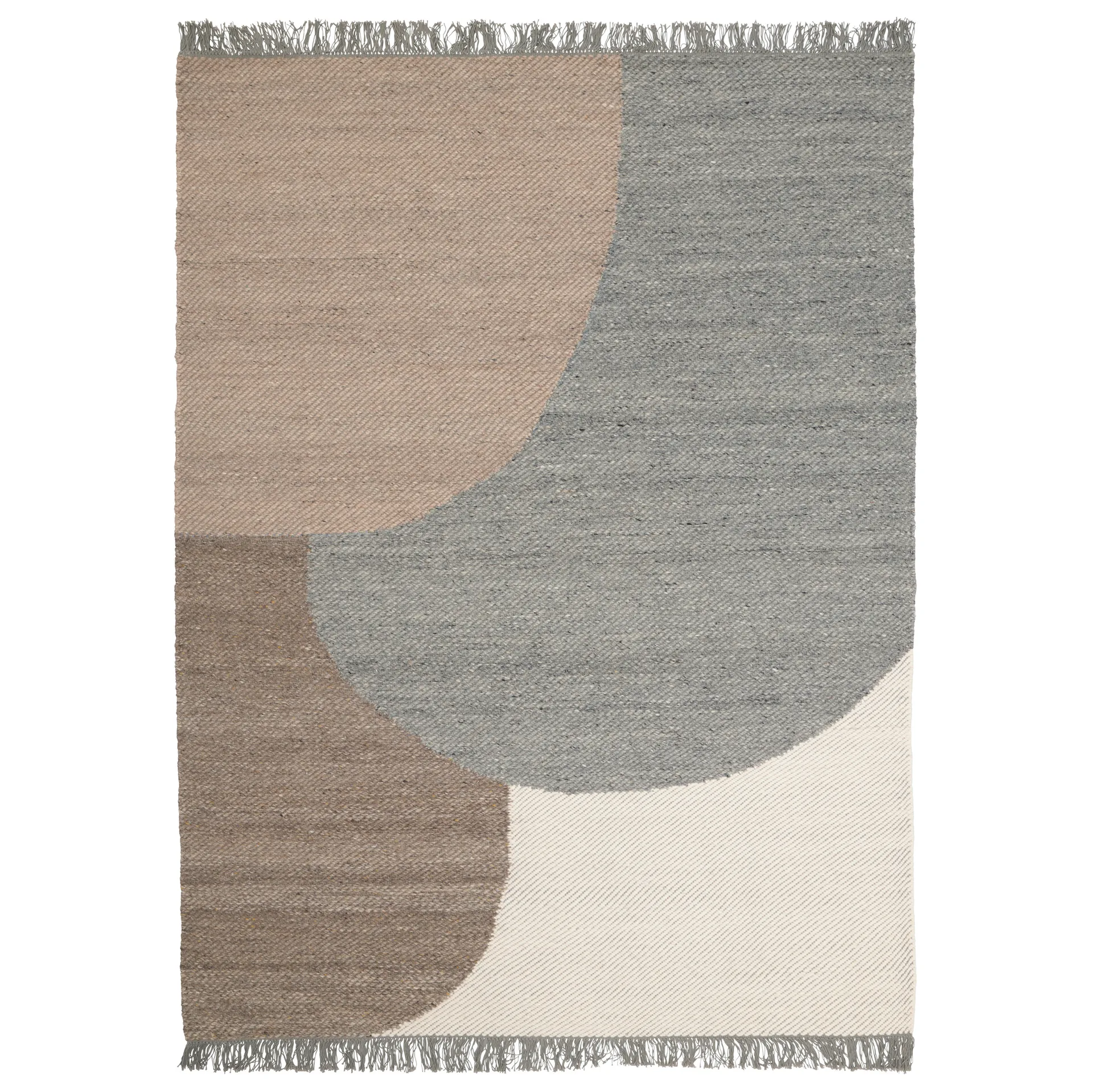 Linie Design Eik villamatto 140x200 cm Grey