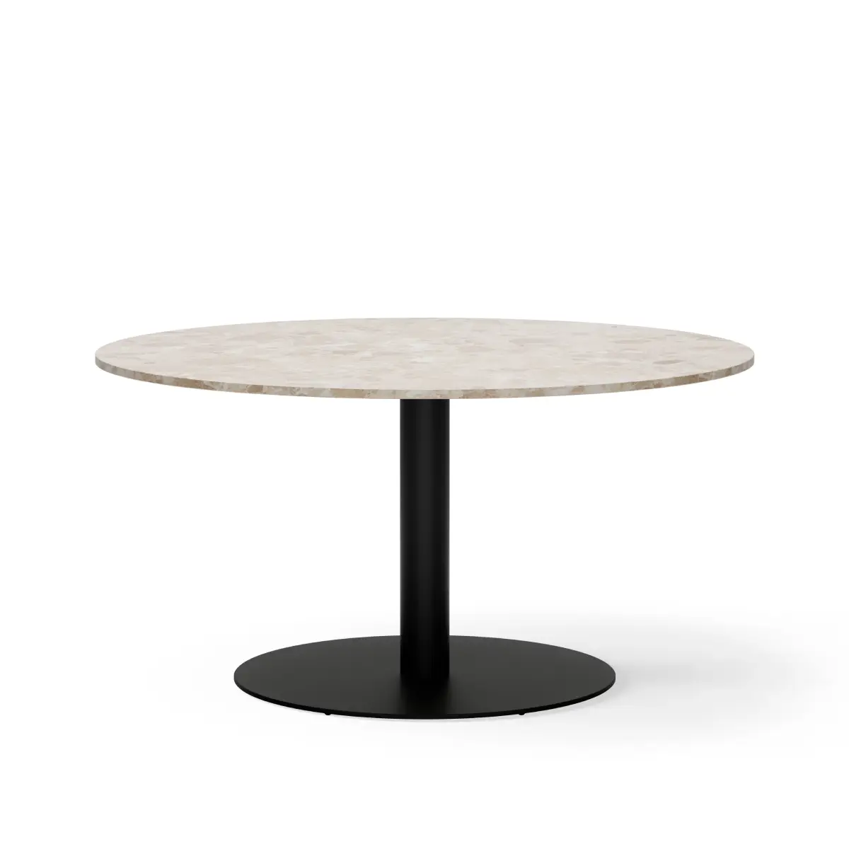 New Works, Florence Pylväspöytä Ø145cm Kunis Breccia Marmori