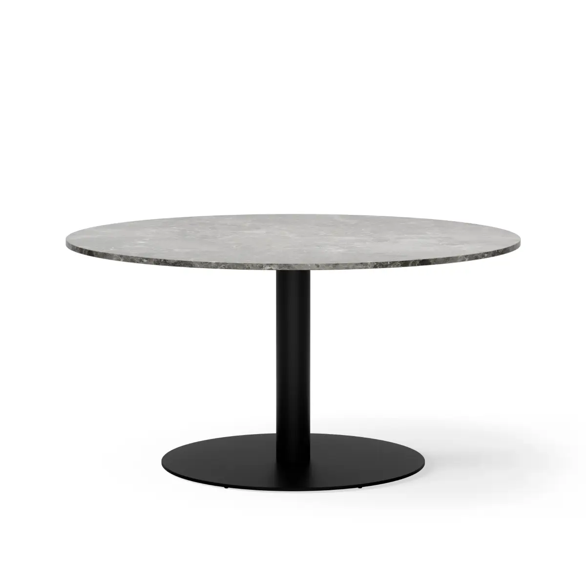 New Works, Florence Pylväspöytä Ø145cm Gris Du Marais Marmori