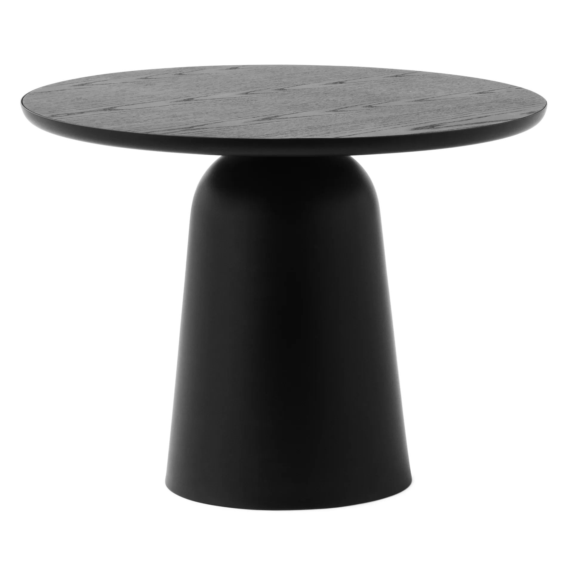 Normann Copenhagen Turn säädettävä pöytä Ø 55 cm Musta
