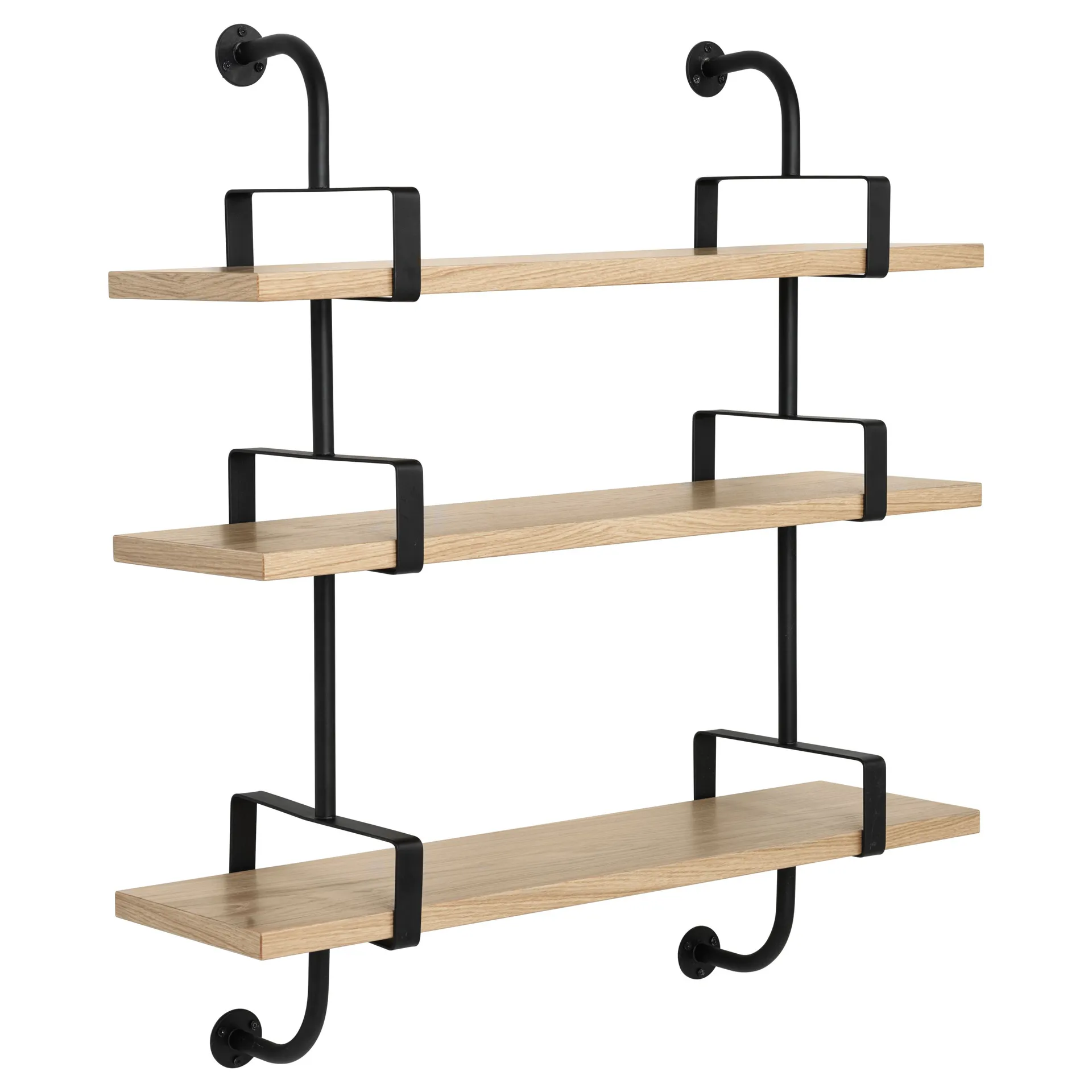 GUBI Démon hylly 3 hyllylevyä 95 cm Oak