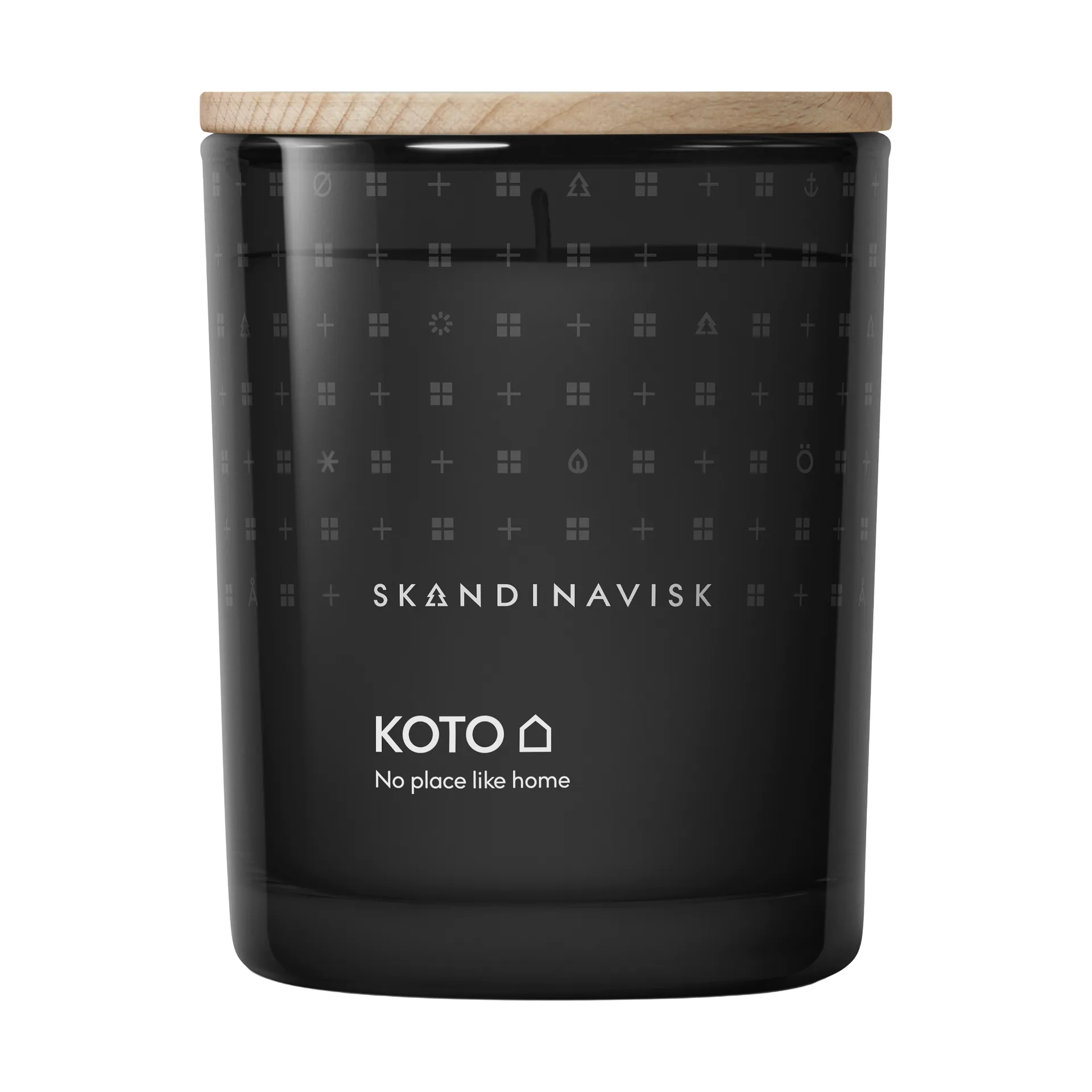 Skandinavisk Koto tuoksukynttilä kannella 200 g
