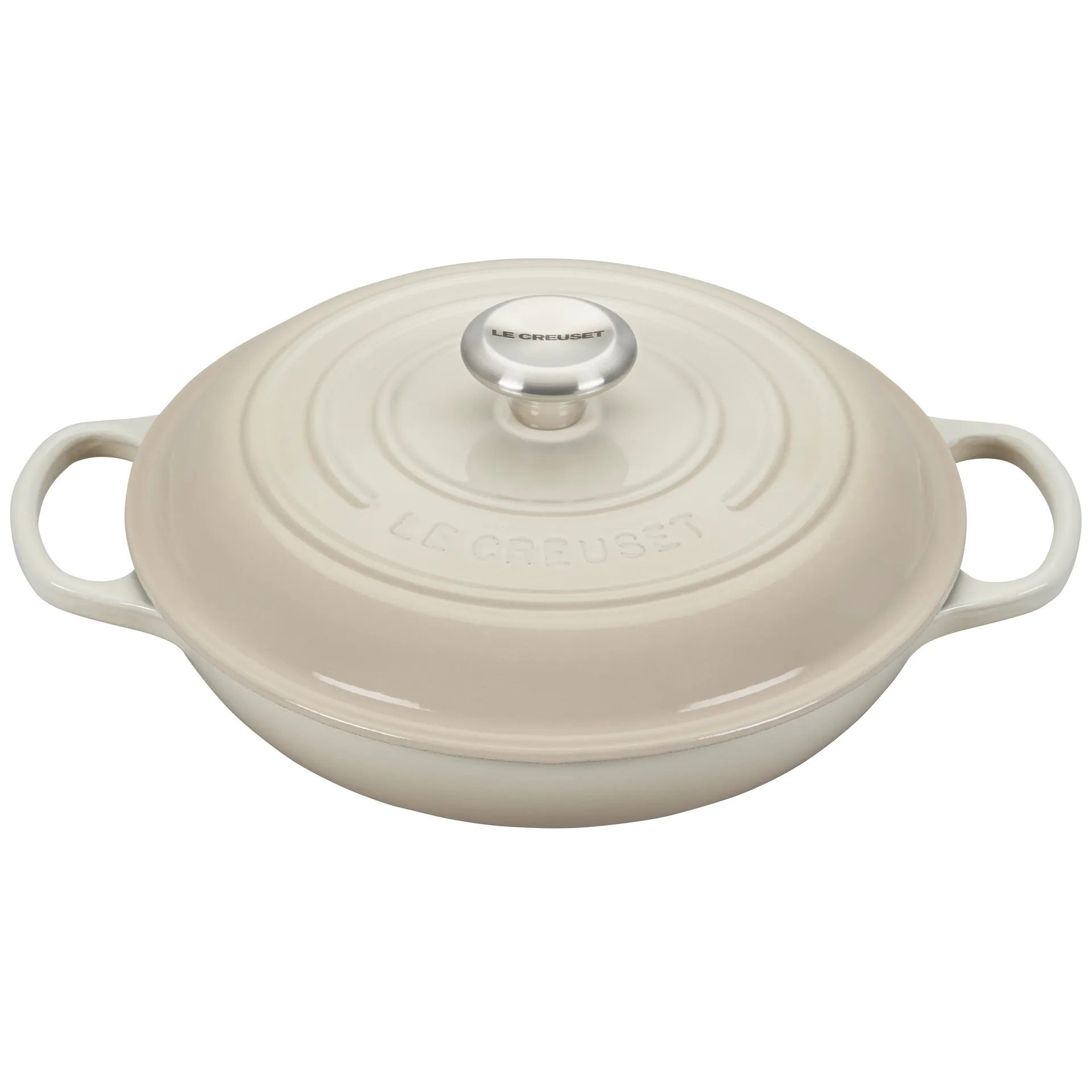 Le Creuset Signature -buffetpata 3,5 l Meringue