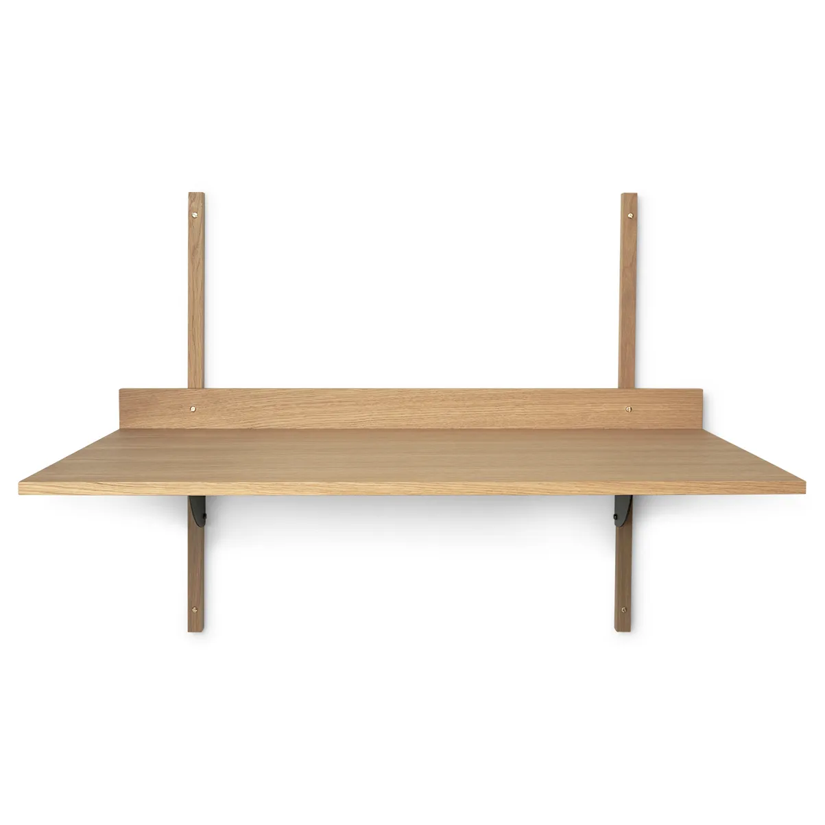 Ferm Living Sector kirjoitustaso Oak-black brass