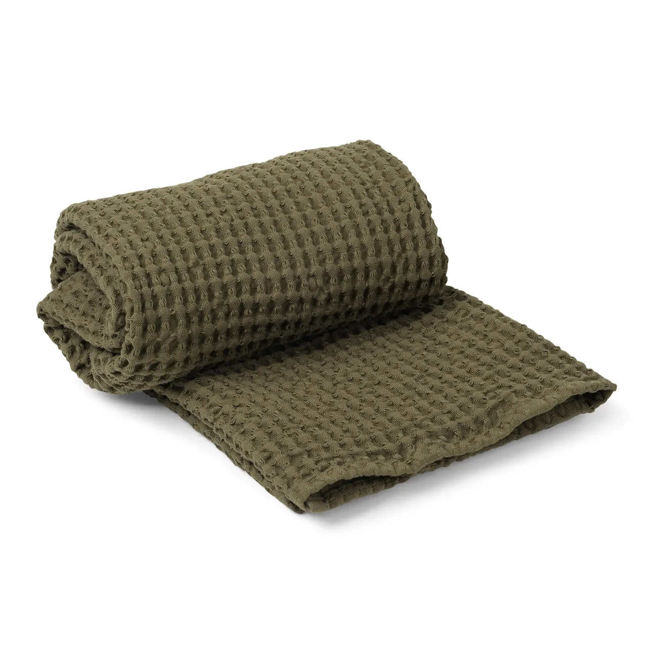Ferm Living Organic kylpypyyhe 70x140 cm Olive