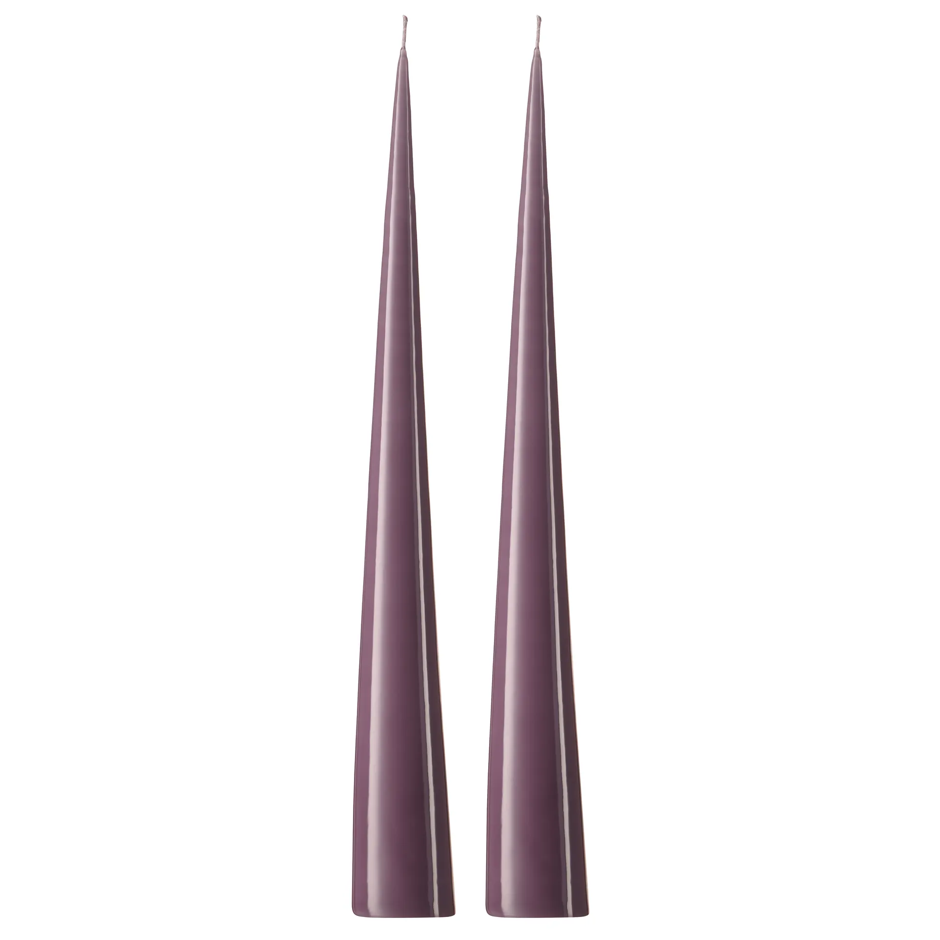 ester & erik ester & erik -kartiokynttilä 37 cm, 2-pakkaus lakattu Muted mauve 42-0