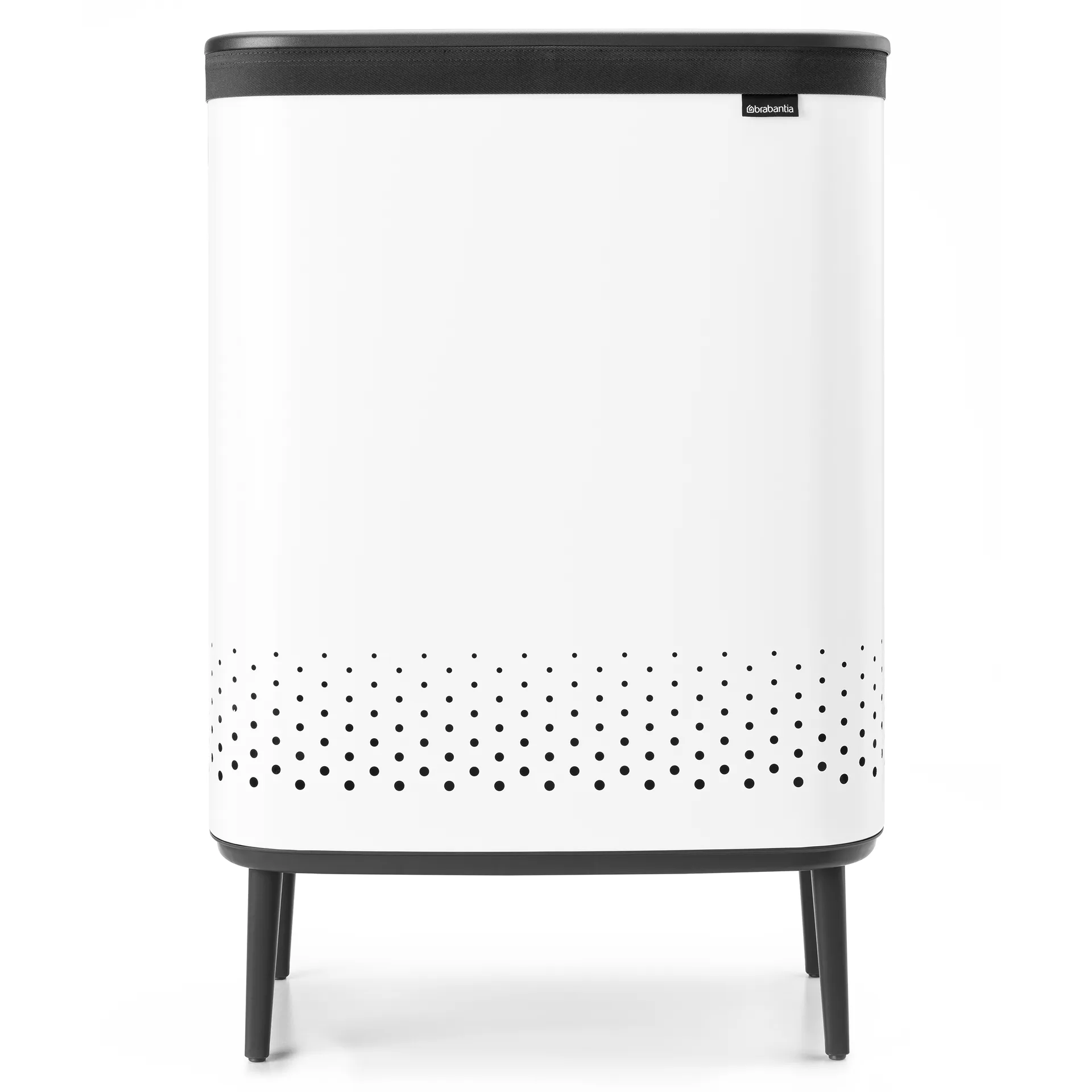 Brabantia Bo pyykkikori high 2x45 L Valkoinen
