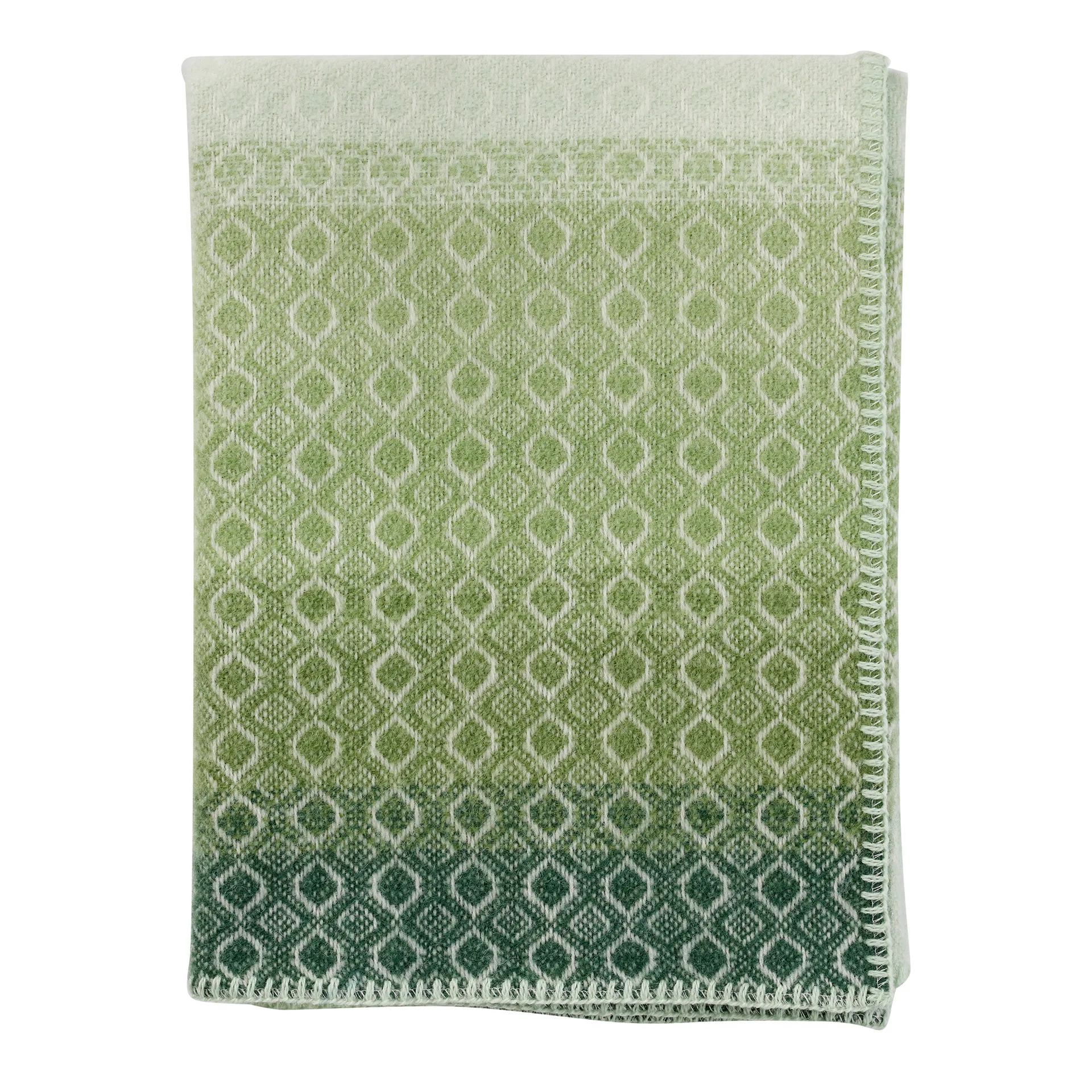 Klippan Yllefabrik Havanna lasten huopa 90x130 cm Green multi